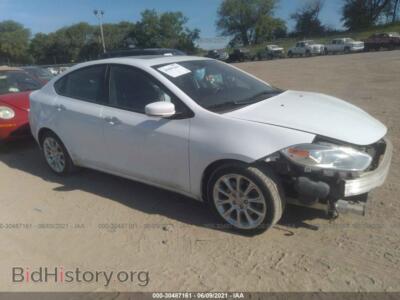 2014 Dodge DART LIMITED, white — VIN 1C3CDFCB4ED670009, IAAI