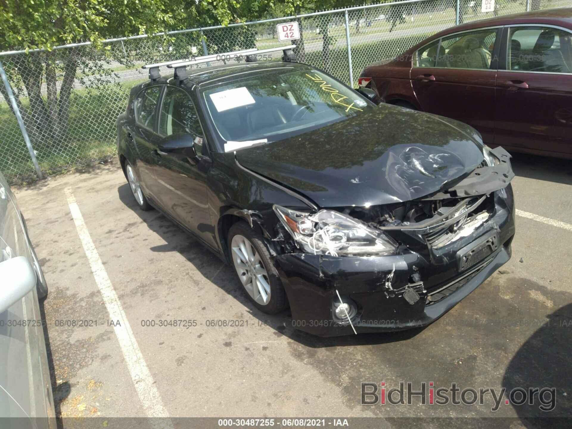 Photo JTHKD5BH2C2105580 - LEXUS CT 200H 2012