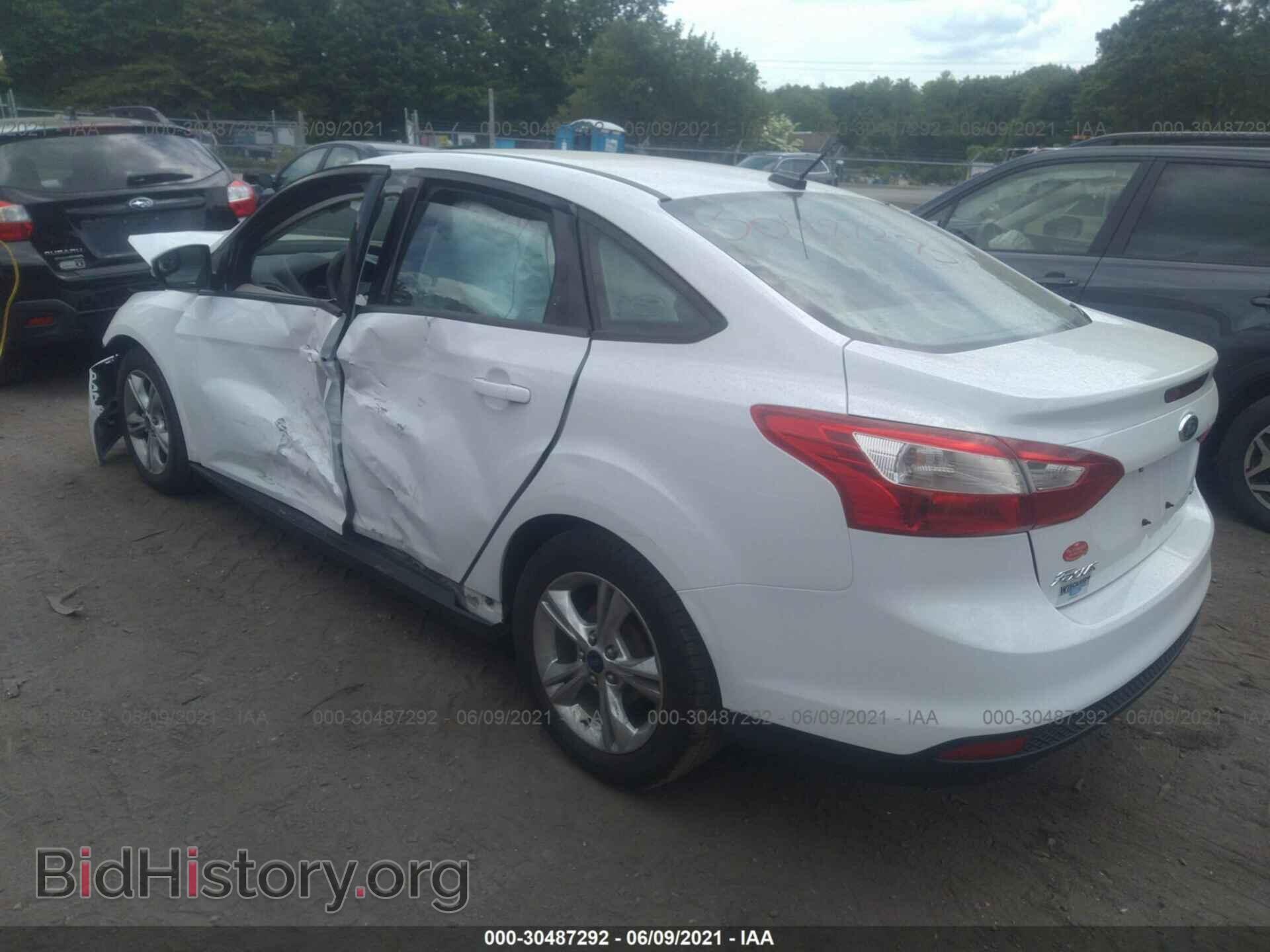 2014 FORD FOCUS - VIN: 1FADP3F2XEL386218 - Фото 3