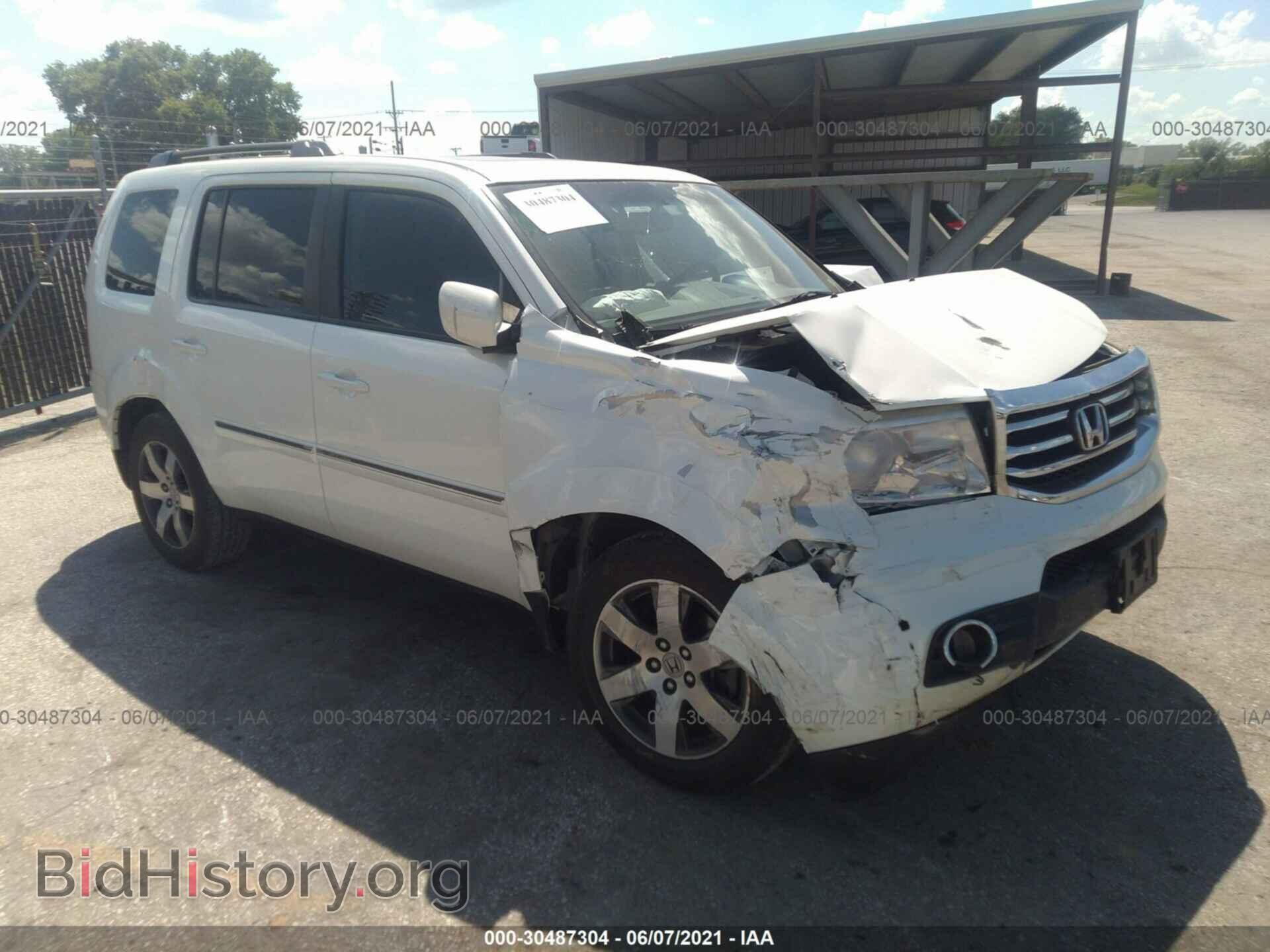 Photo 5FNYF4H96CB033893 - HONDA PILOT 2012