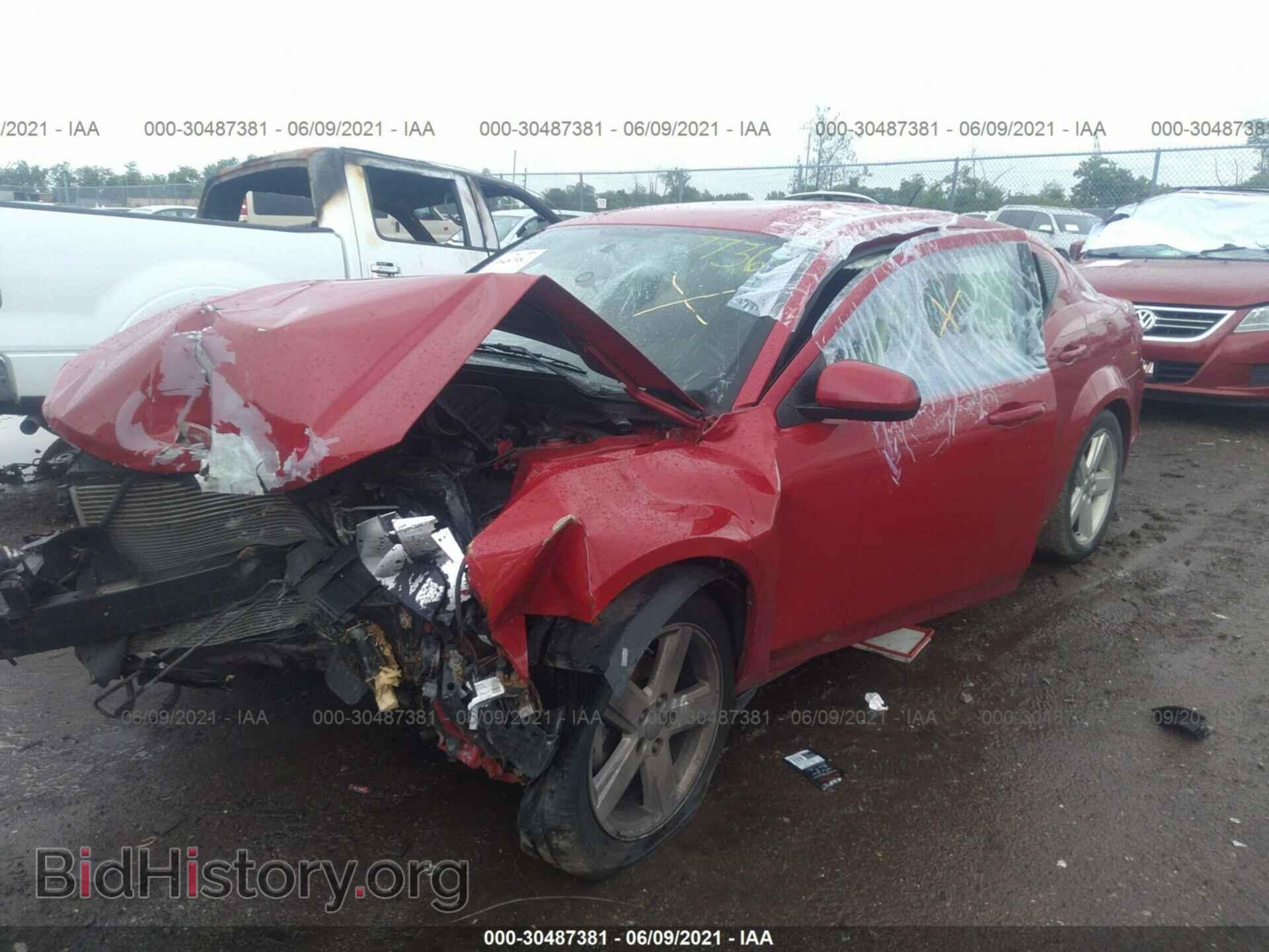 2013 DODGE AVENGER - VIN: 1C3CDZCBXDN707736 - Фото 2