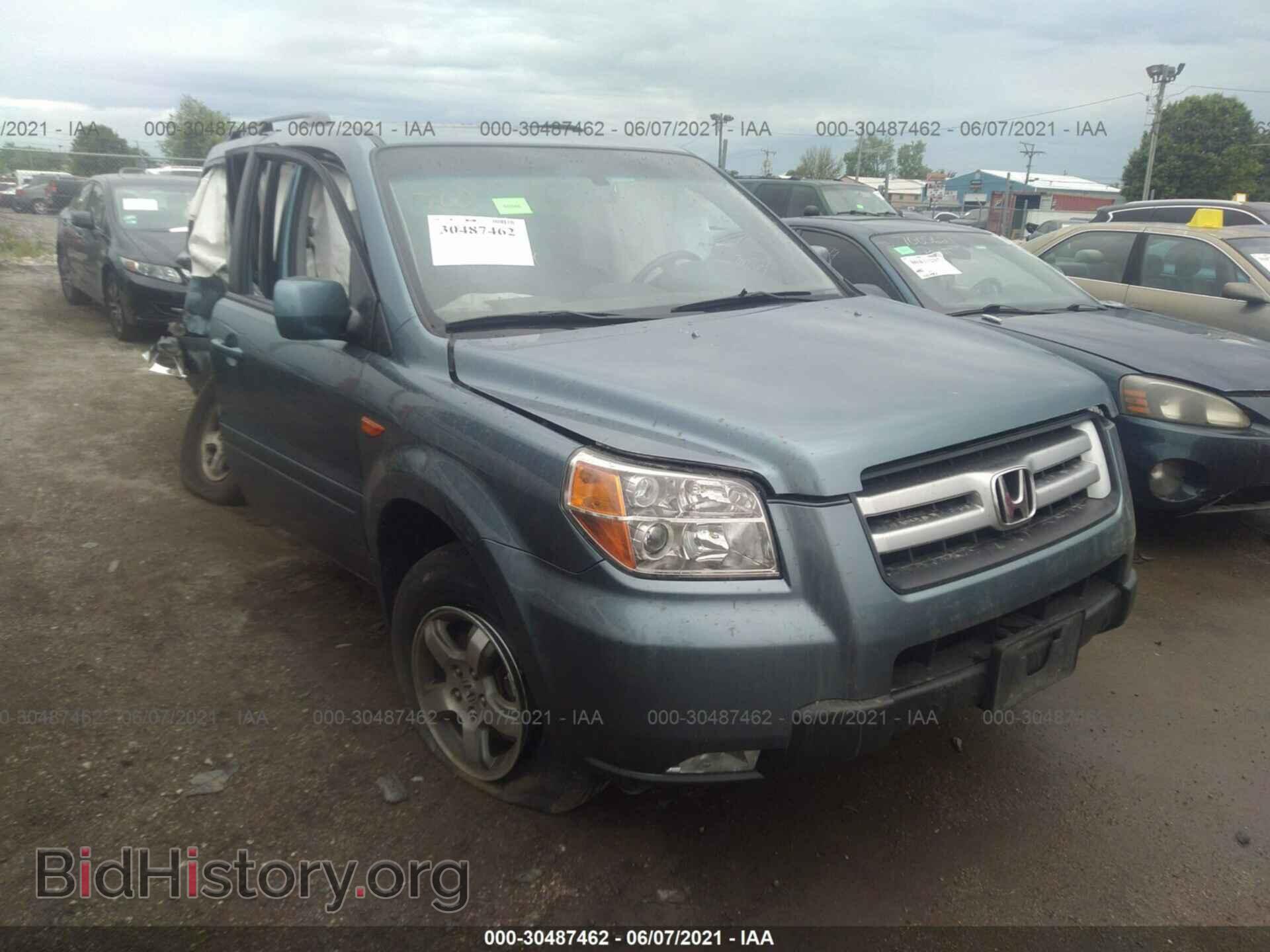 Photo 5FNYF18516B016306 - HONDA PILOT 2006