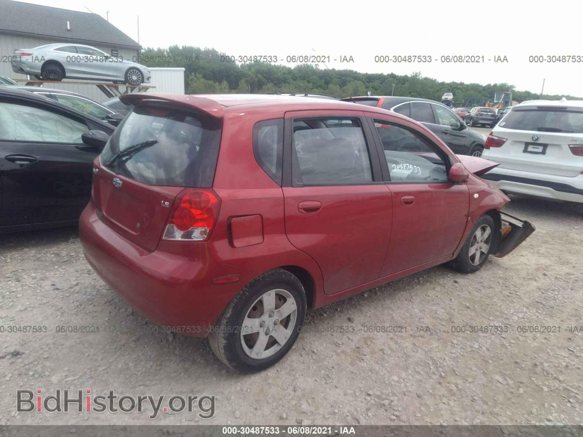 2008 CHEVROLET AVEO - VIN: KL1TD66638B130751 - Фото 4