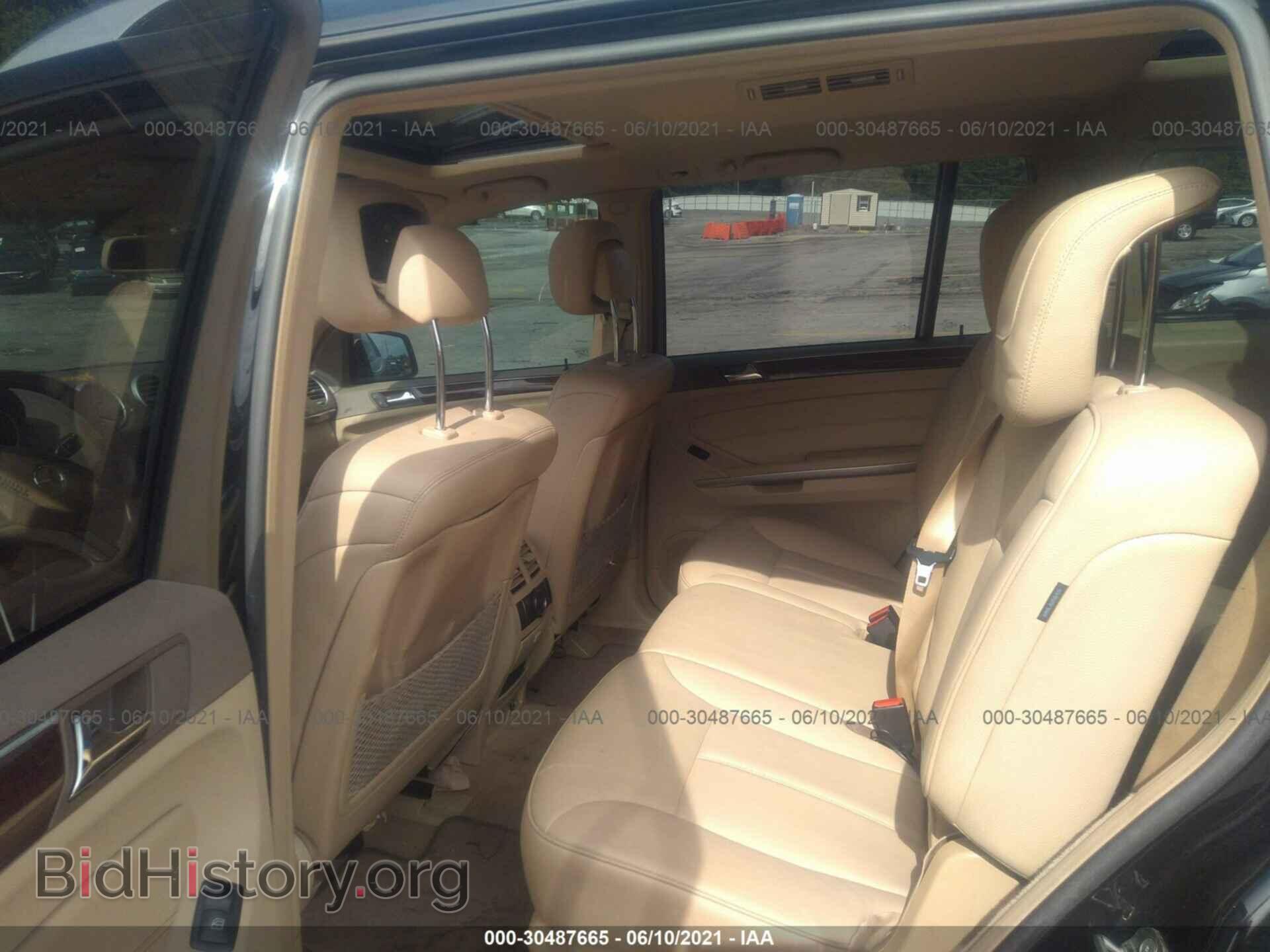 2012 MERCEDES-BENZ GL-CLASS - VIN: 4JGBF7BE3CA766789 - Фото 8