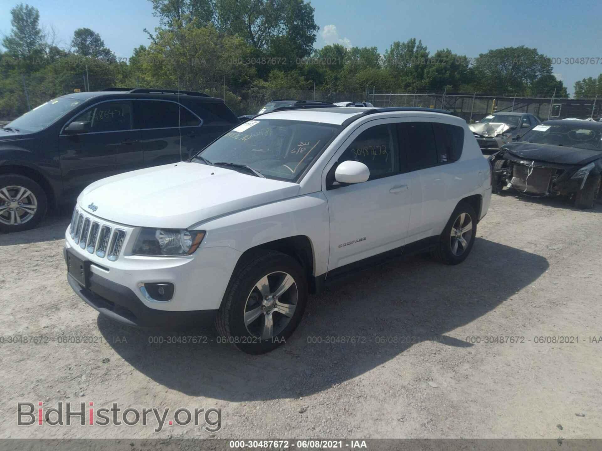 2017 JEEP COMPASS - VIN: 1C4NJDEB4HD153442 - Фото 2