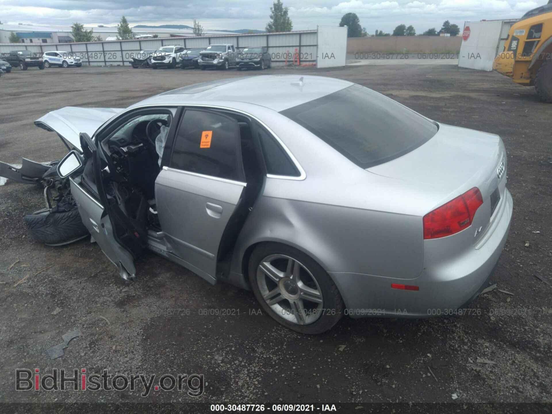 2007 AUDI A4 - VIN: WAUDF78E57A081412 - Фото 3