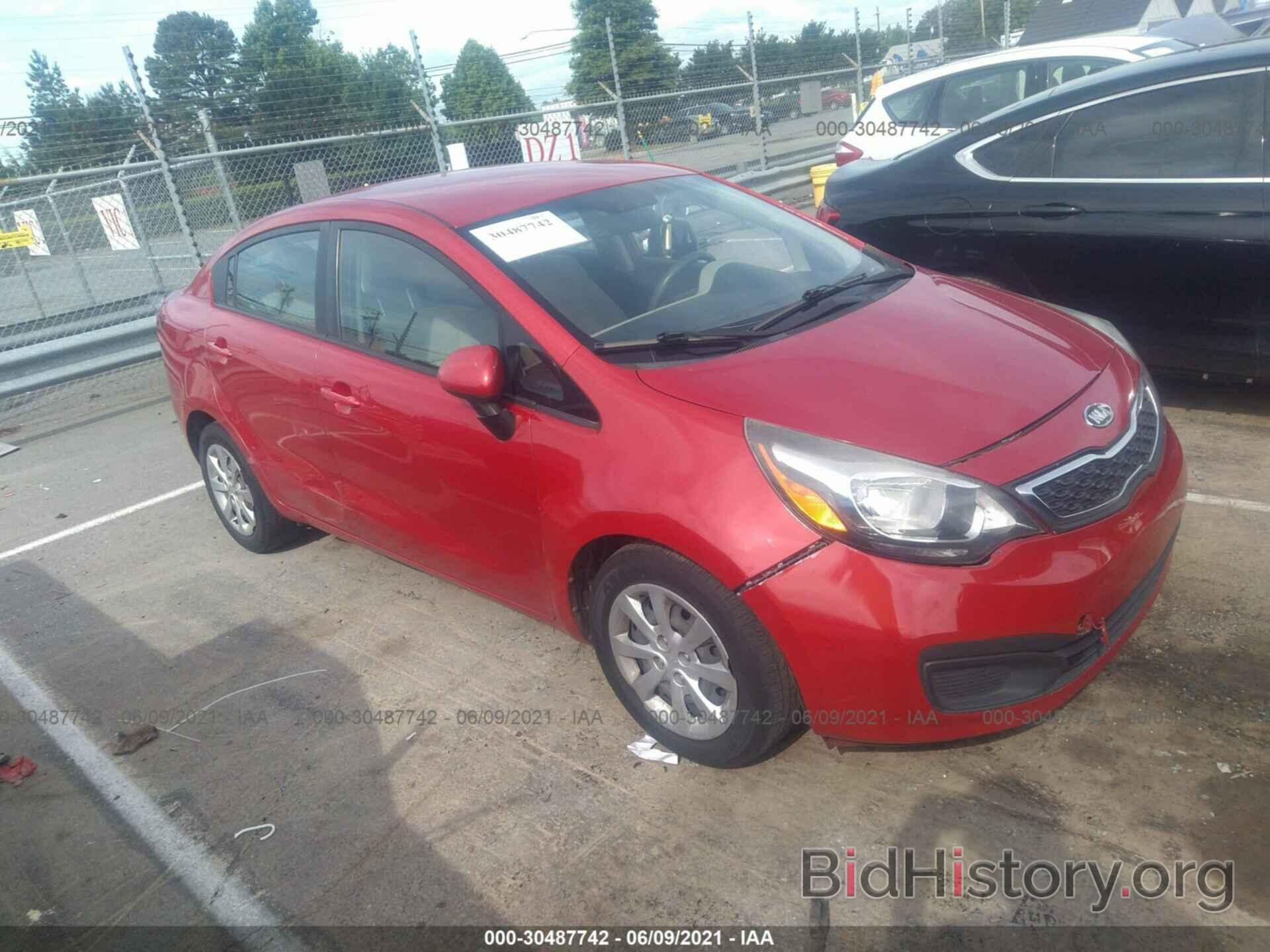 Photo KNADN4A31C6086940 - KIA RIO 2012