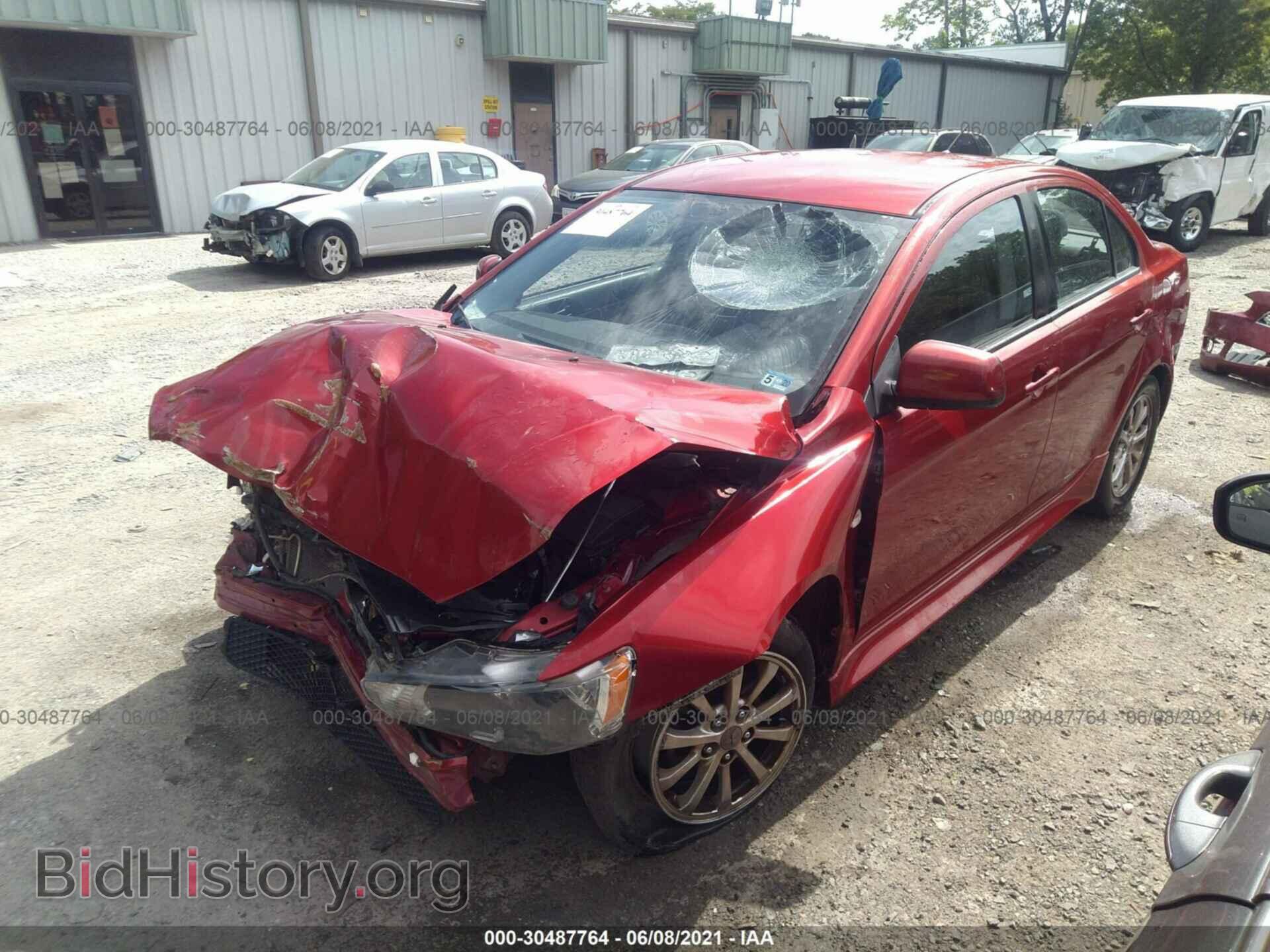 2014 MITSUBISHI LANCER - VIN: JA32U2FU2EU017349 - Фото 2