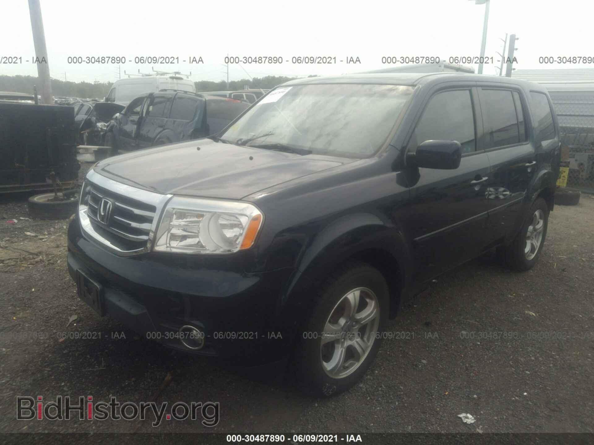 2012 HONDA PILOT - VIN: 5FNYF4H45CB009699 - Фото 2