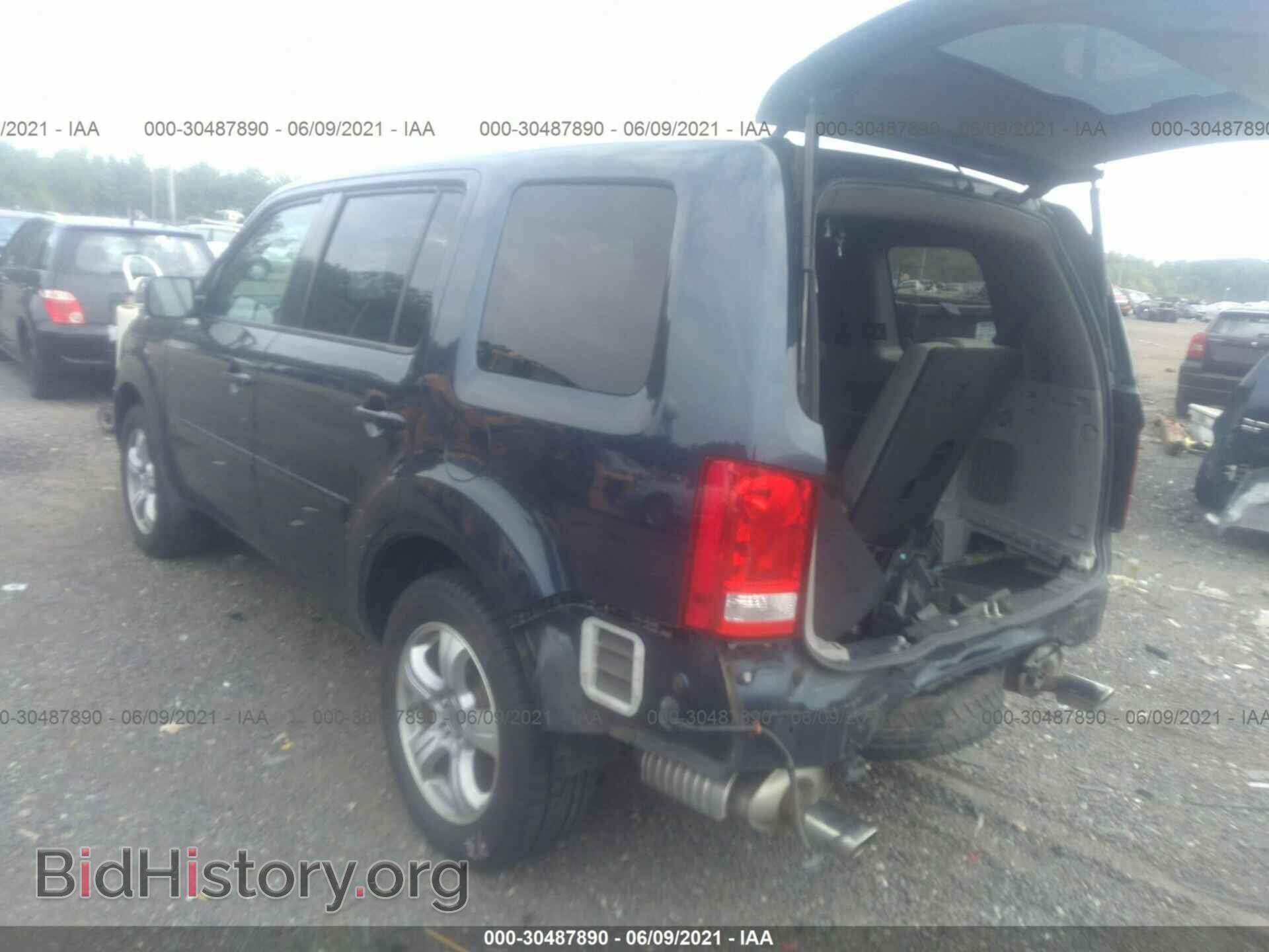 2012 HONDA PILOT - VIN: 5FNYF4H45CB009699 - Фото 3