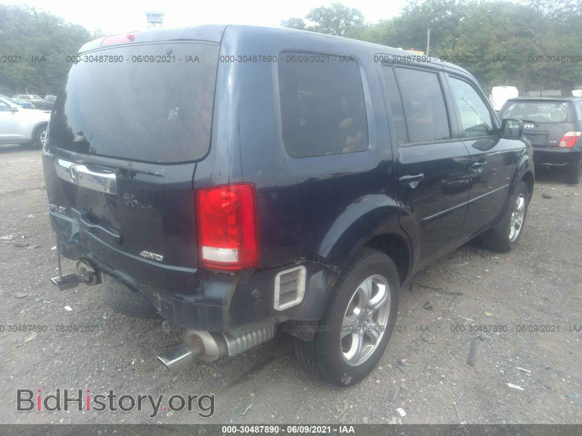 2012 HONDA PILOT - VIN: 5FNYF4H45CB009699 - Фото 4