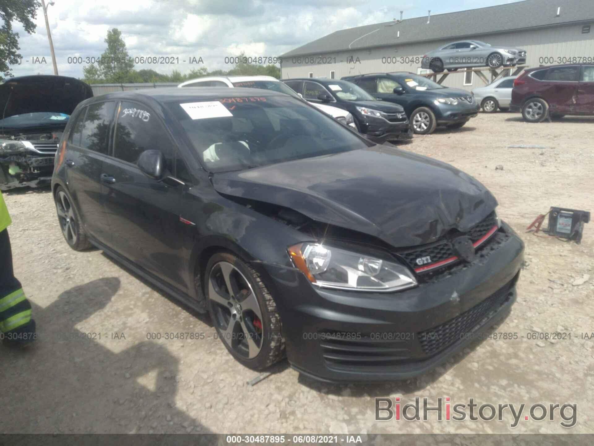 Photo 3VW5T7AUXHM027414 - VOLKSWAGEN GOLF GTI 2017