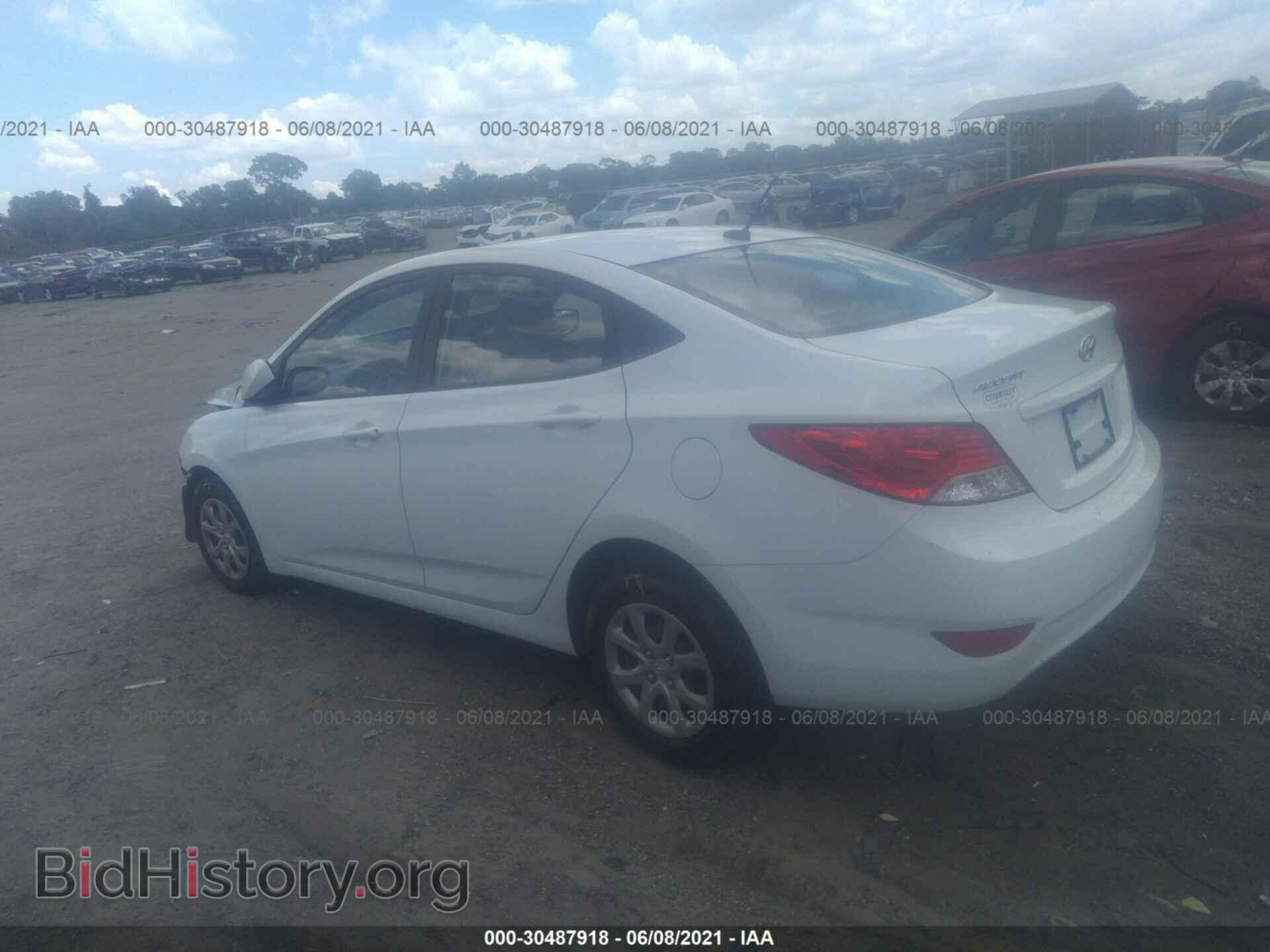 2014 HYUNDAI ACCENT - VIN: KMHCT4AE3EU636462 - Фото 3