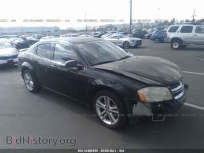 2012 Dodge AVENGER SE V6, black — VIN 1C3CDZAG4CN280521, IAAI