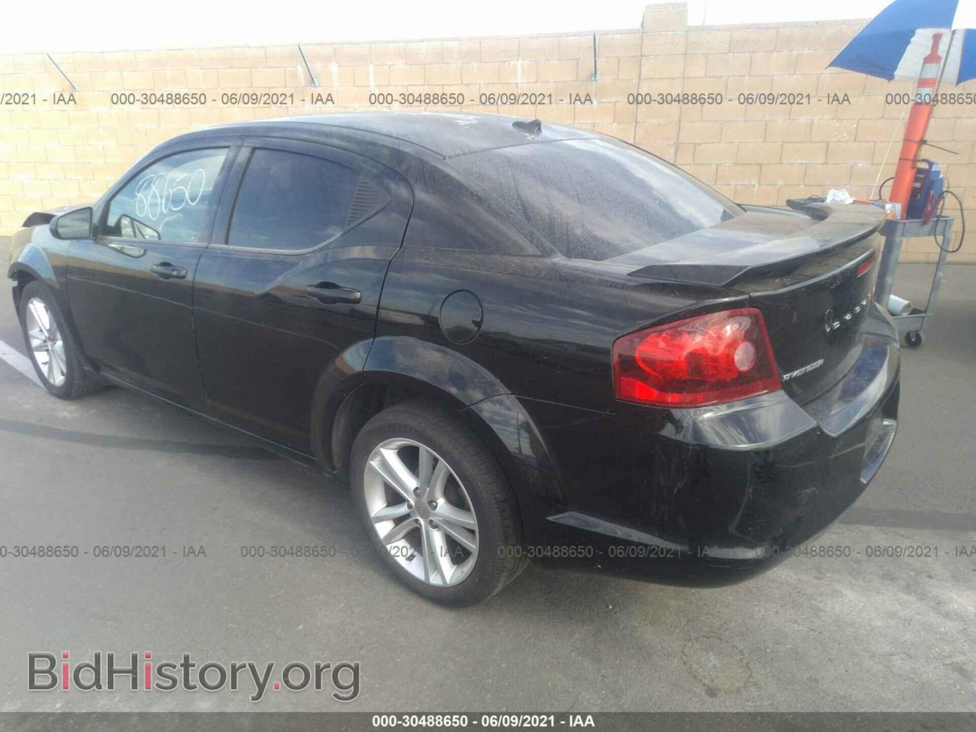 2012 DODGE AVENGER - VIN: 1C3CDZAG4CN280521 - Фото 3