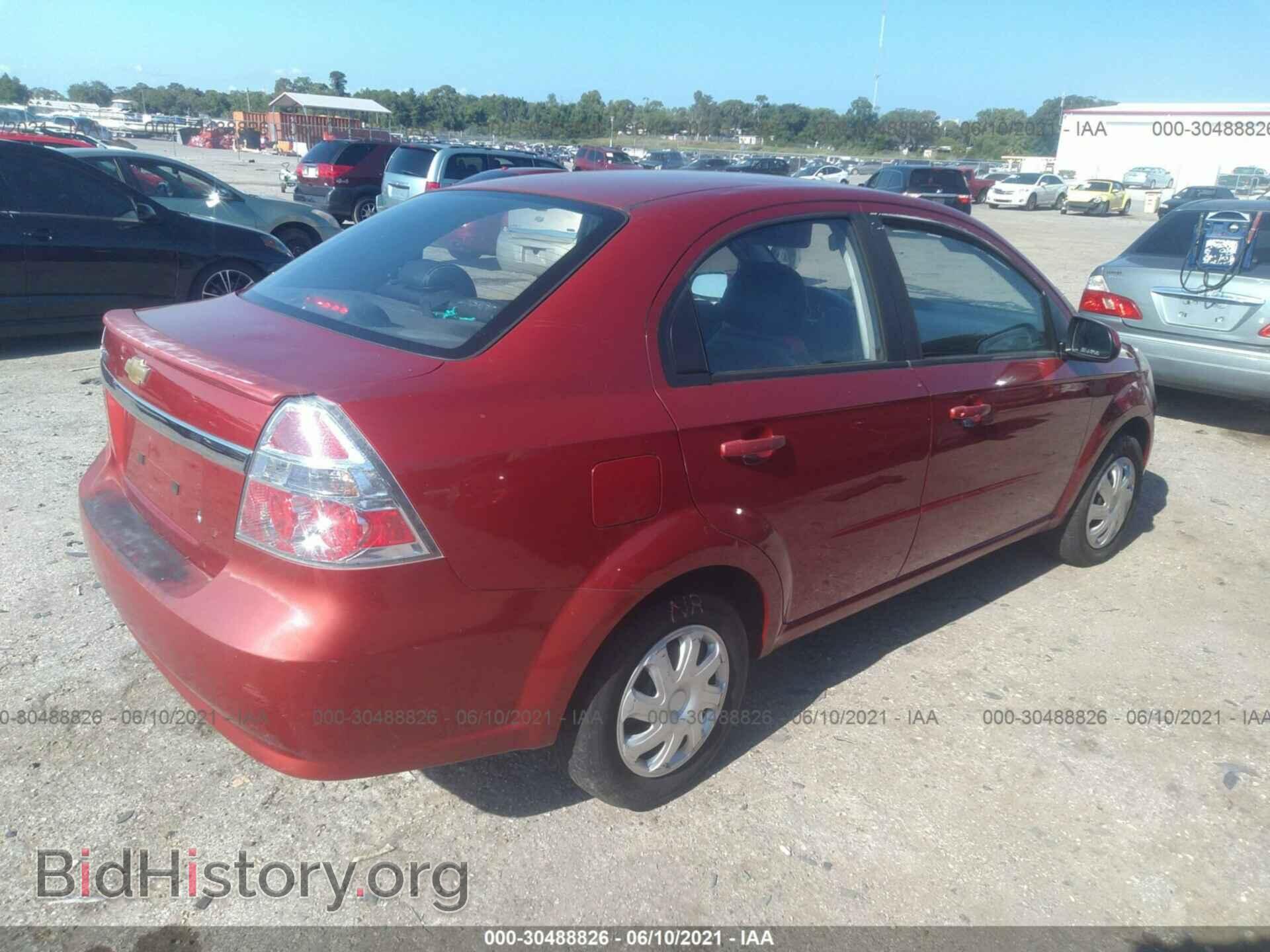 2011 CHEVROLET AVEO - VIN: KL1TD5DE8BB211983 - Фото 4