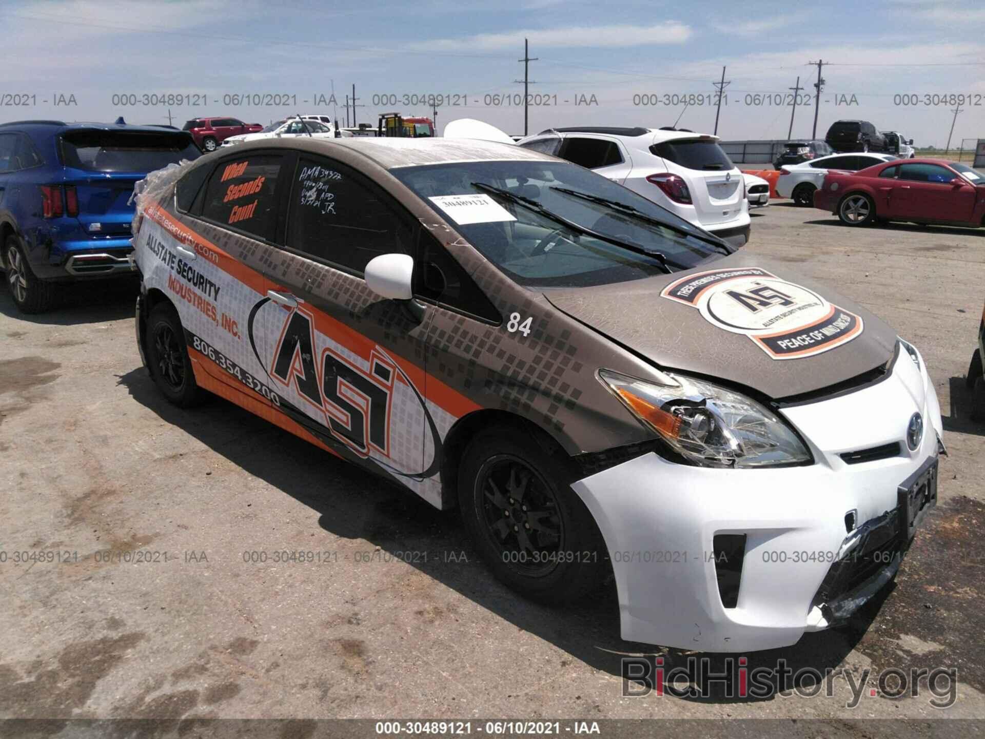 Photo JTDKN3DU5D1692765 - TOYOTA PRIUS 2013