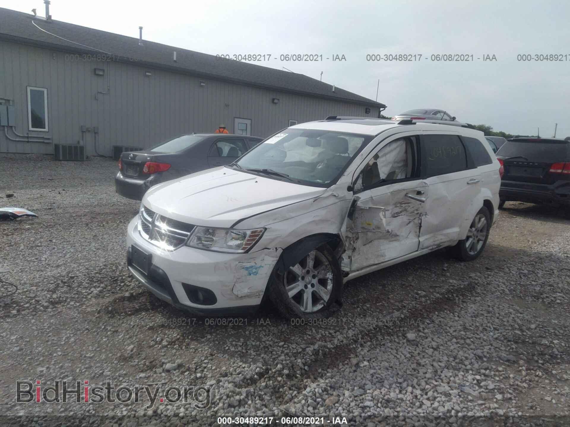 2011 DODGE JOURNEY - VIN: 3D4PH6FG1BT550931 - Фото 2