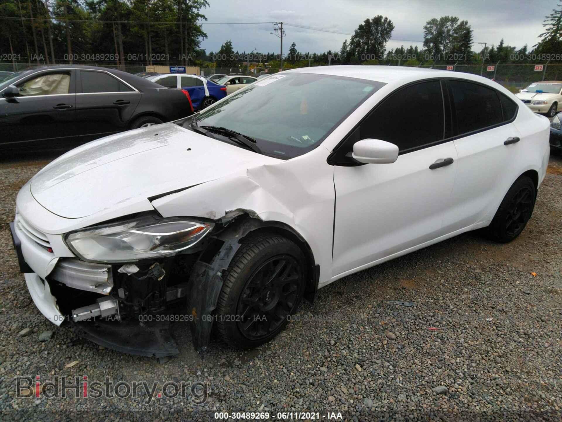 2013 DODGE DART - VIN: 1C3CDFAA6DD342244 - Фото 2