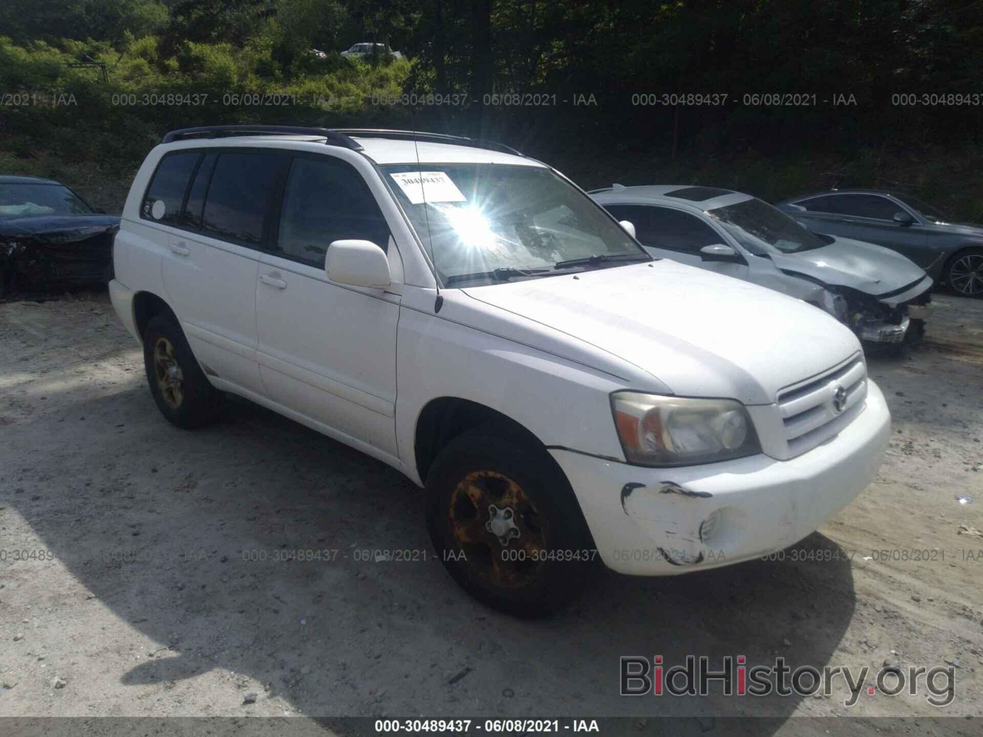 Photo JTEEP21A570197323 - TOYOTA HIGHLANDER 2007