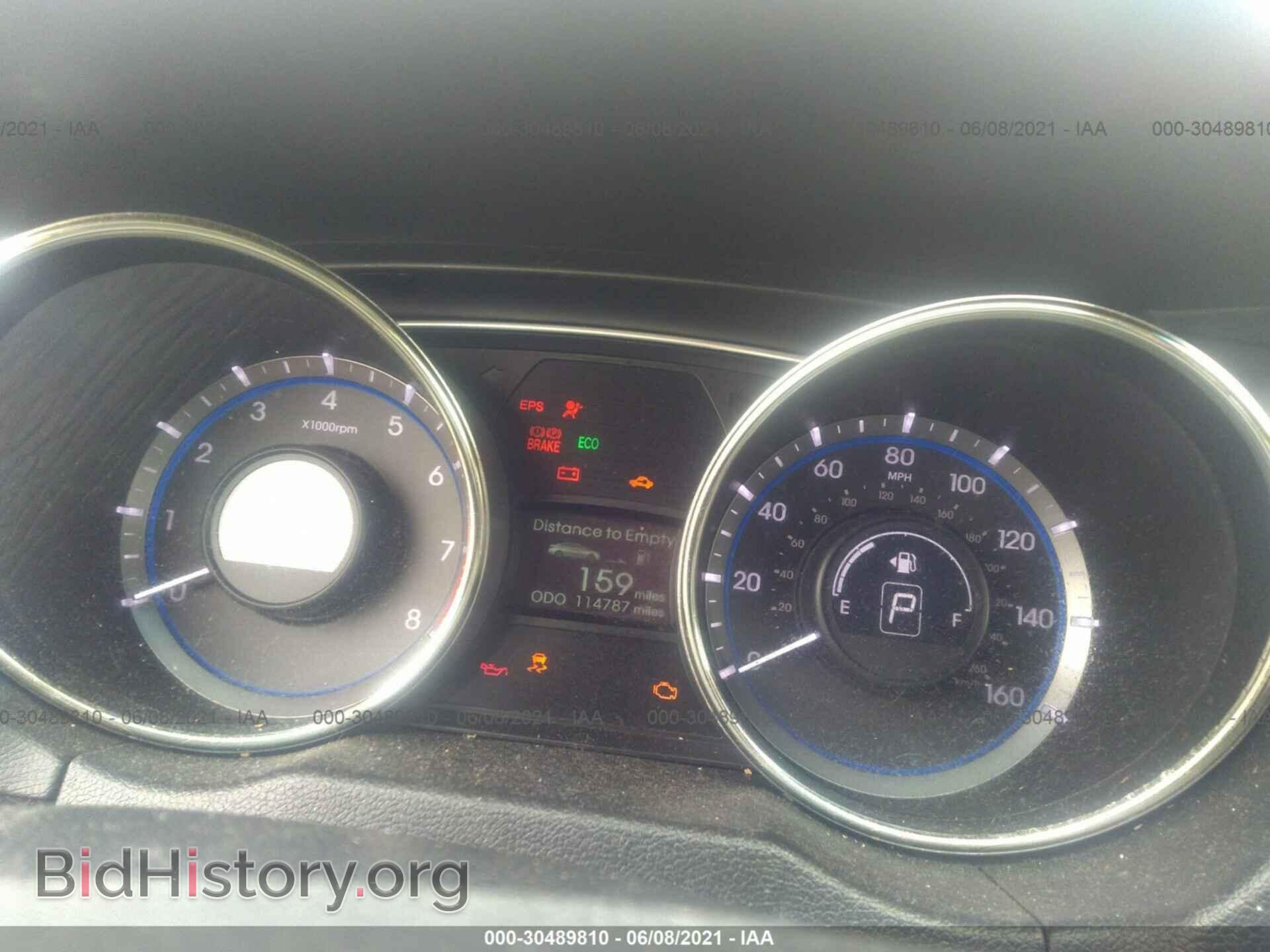 2012 HYUNDAI SONATA - VIN: 5NPEC4AC4CH445846 - Фото 7