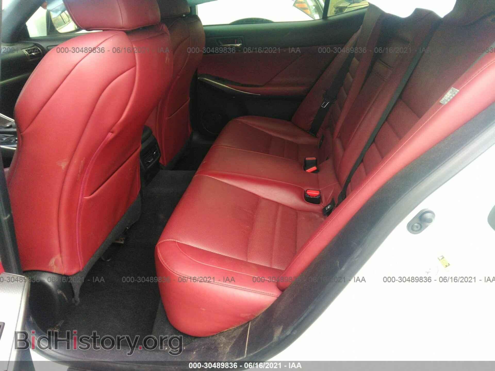 2014 LEXUS IS 250 - VIN: JTHBF1D20E5026650 - Фото 8