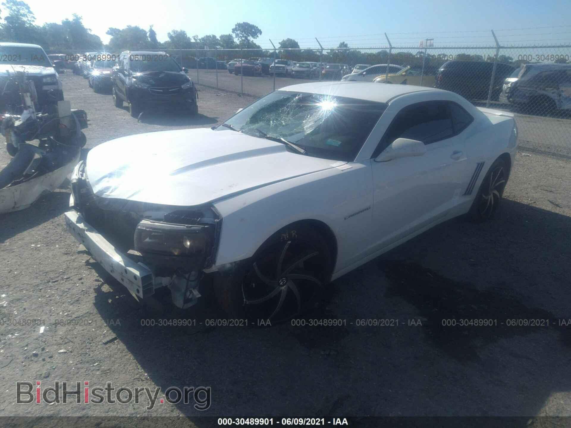 2014 CHEVROLET CAMARO - VIN: 2G1FA1E37E9178204 - Фото 2