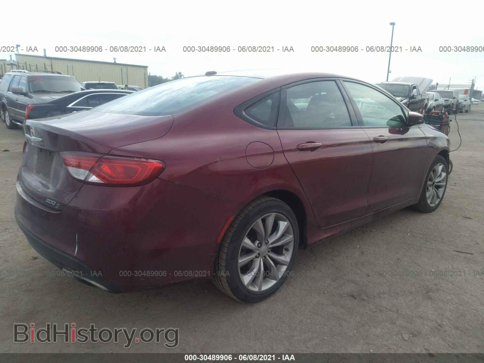 2015 CHRYSLER 200 - VIN: 1C3CCCBB4FN706103 - Фото 4