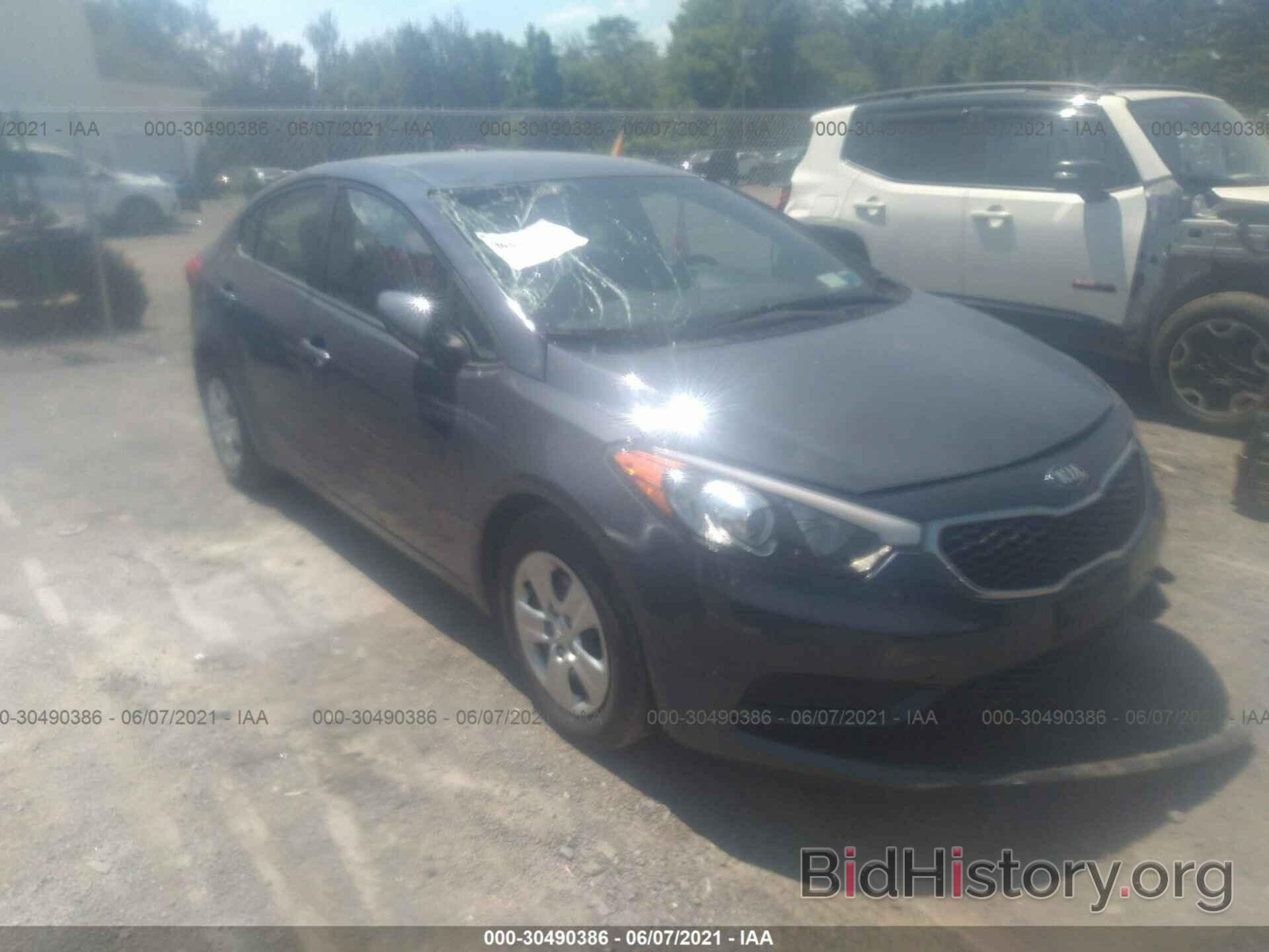 Photo KNAFK4A64G5610699 - KIA FORTE 2016