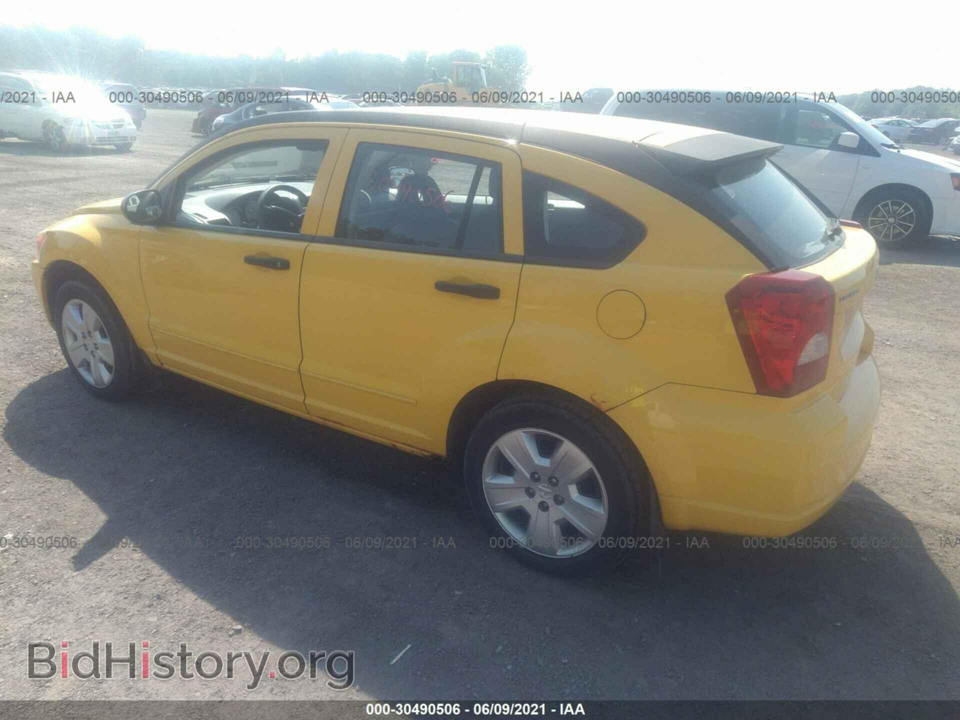 2007 DODGE CALIBER - VIN: 1B3HB48B27D571603 - Фото 3