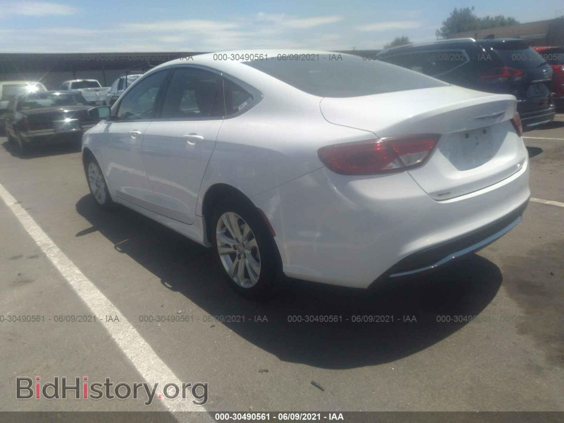 2015 CHRYSLER 200 - VIN: 1C3CCCAB6FN707576 - Фото 3