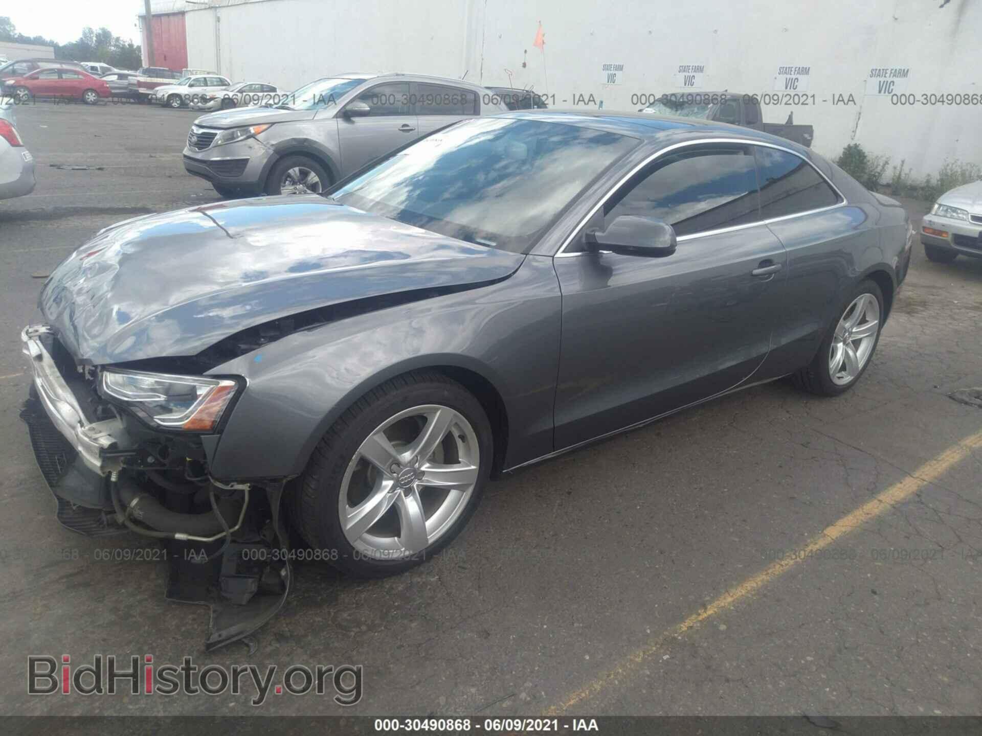 2014 AUDI A5 - VIN: WAUCFAFRXEA005969 - Фото 2