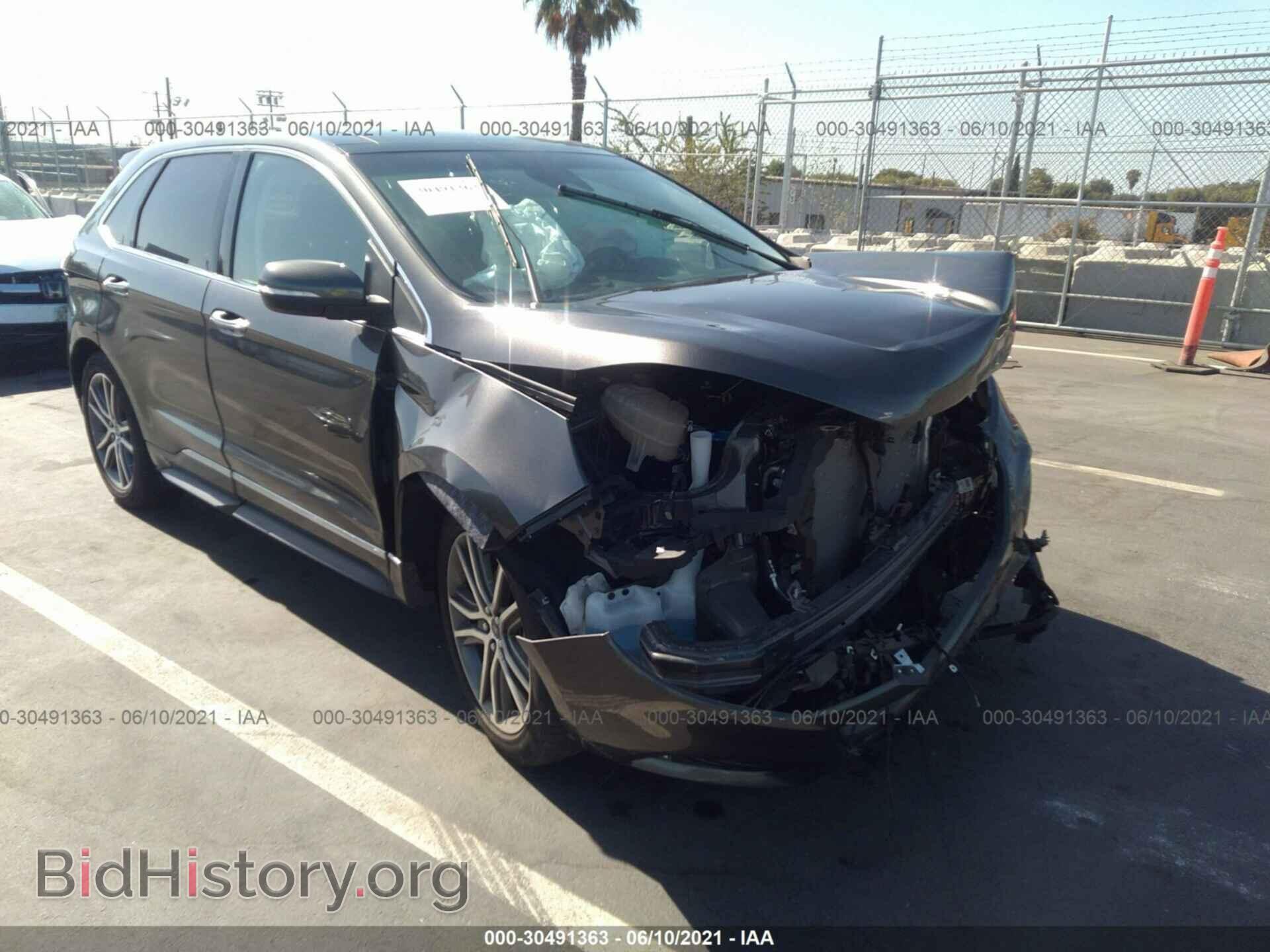 Фотография 2FMPK3K94KBC10636 - FORD EDGE 2019