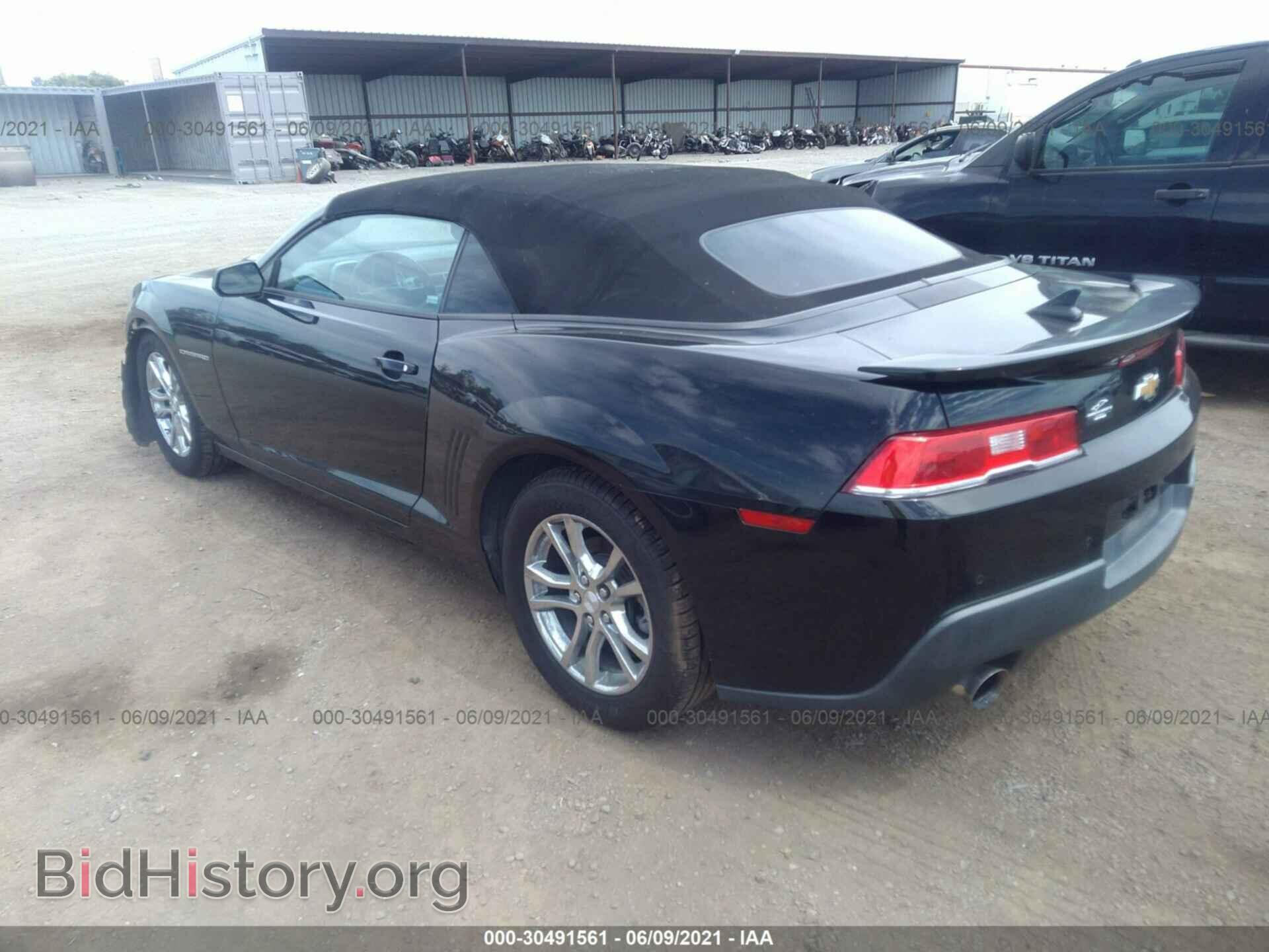 2014 CHEVROLET CAMARO - VIN: 2G1FB3D33E9283820 - Фото 3