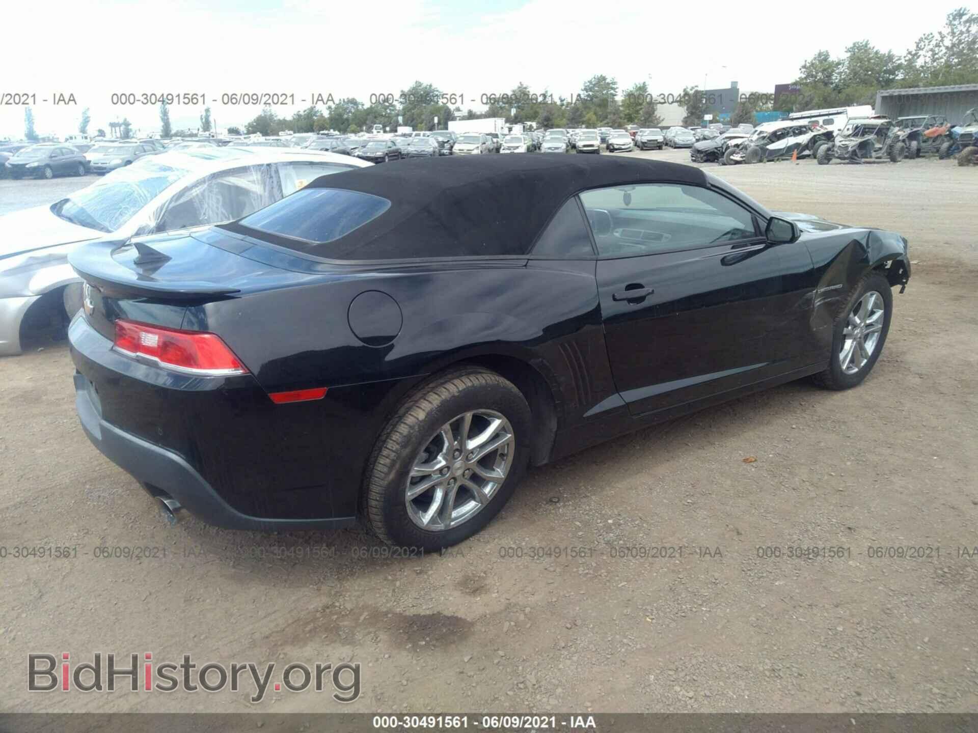 2014 CHEVROLET CAMARO - VIN: 2G1FB3D33E9283820 - Фото 4