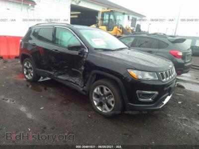 2020 Jeep COMPASS Limited, черный — VIN 3C4NJDCBXLT233253, IAAI