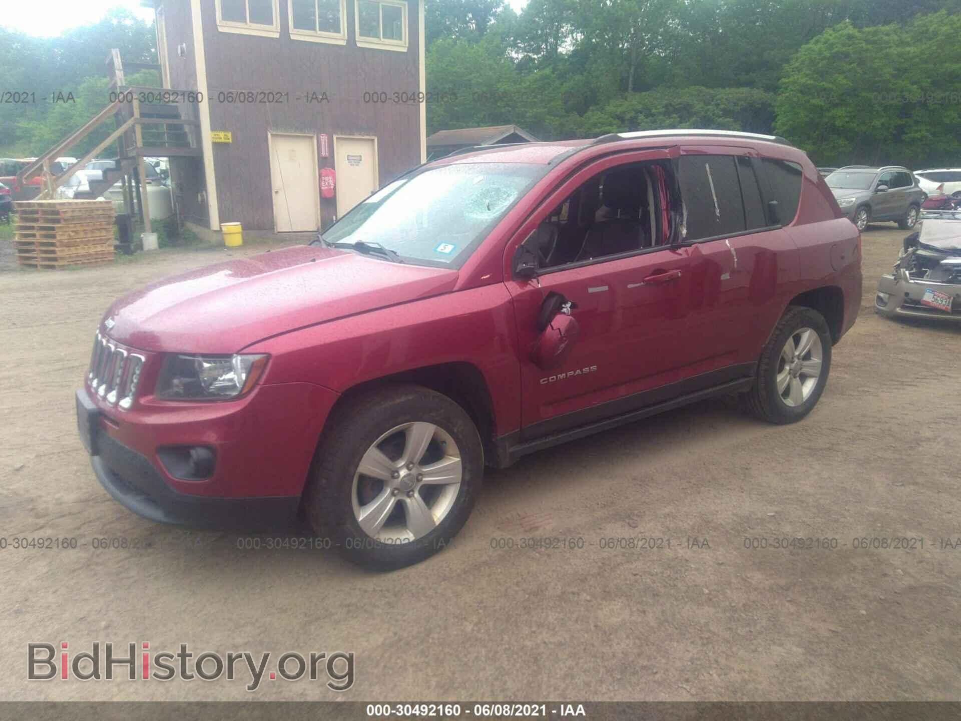 2014 JEEP COMPASS - VIN: 1C4NJDEB1ED647804 - Фото 2
