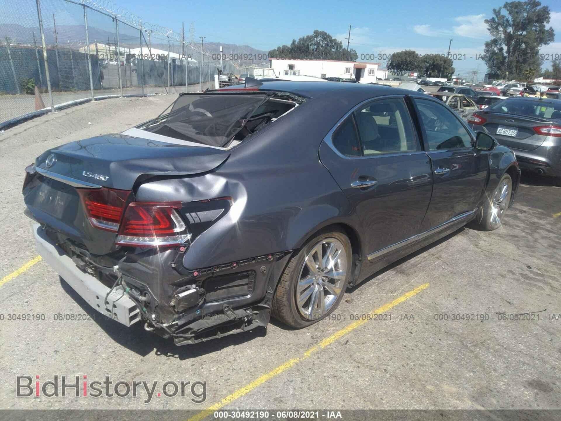2014 LEXUS LS 460 - VIN: JTHBL5EF0E5125907 - Фото 4