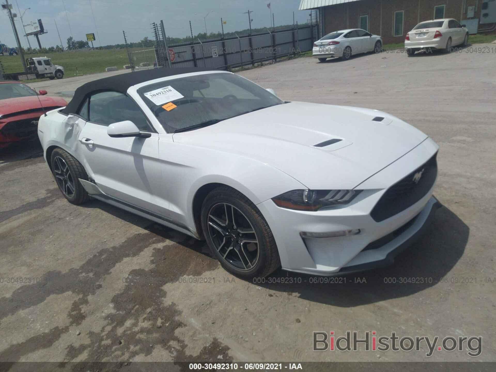 Photo 1FATP8UH6L5137495 - FORD MUSTANG 2020