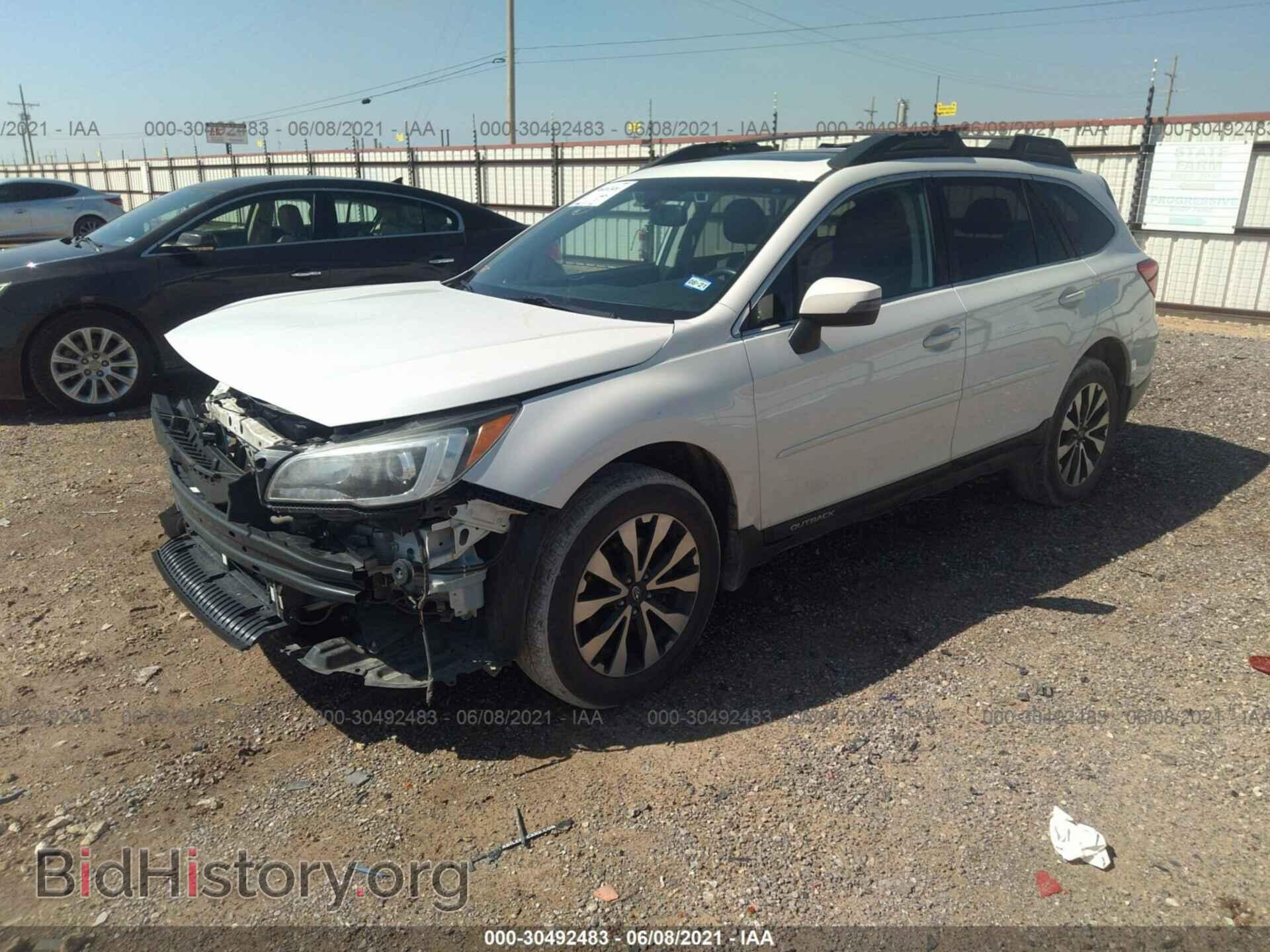 2015 SUBARU OUTBACK - VIN: 4S4BSBNC8F3351100 - Фото 2
