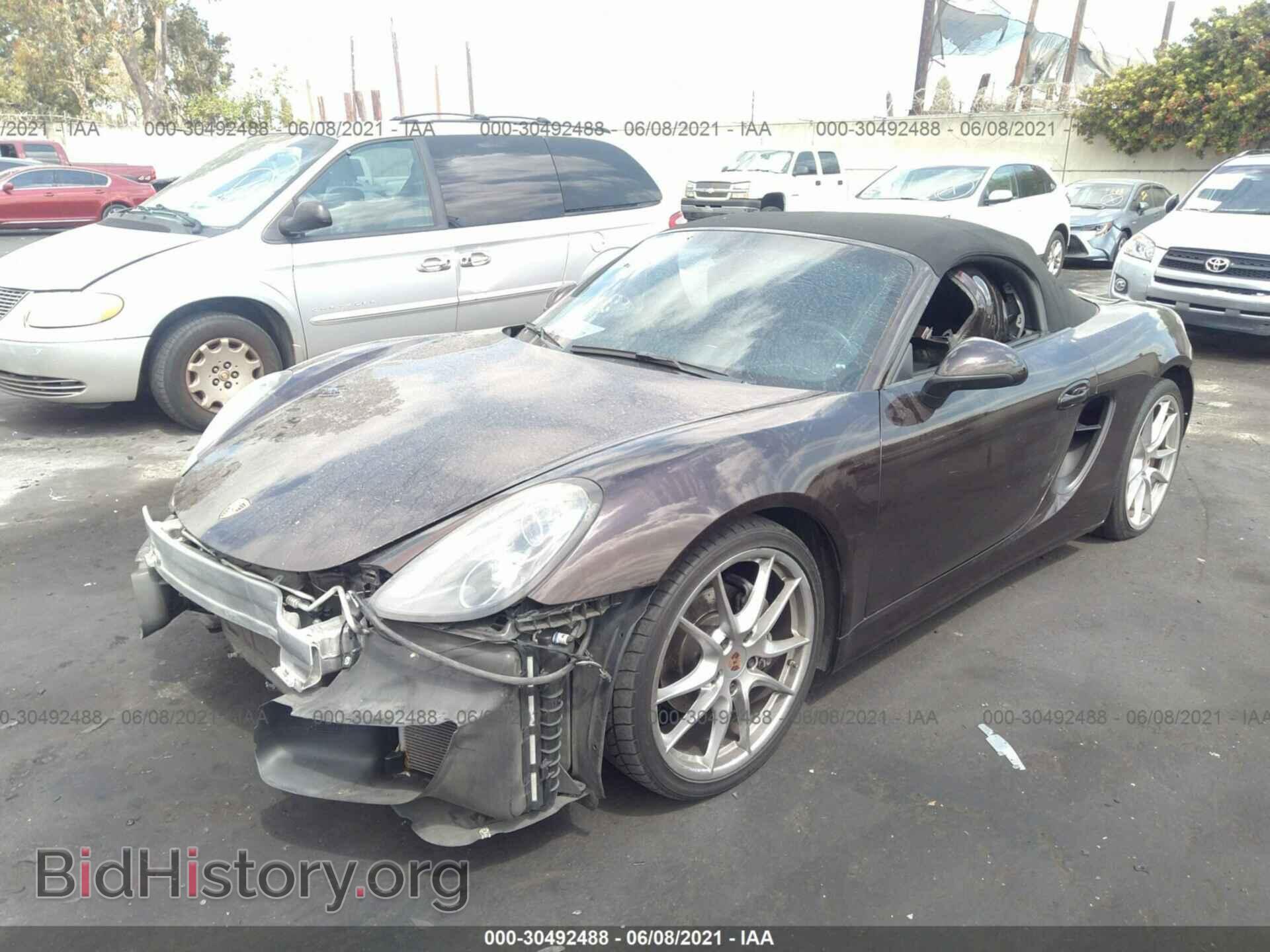 2014 PORSCHE BOXSTER - VIN: WP0CA2A89ES120773 - Фото 2