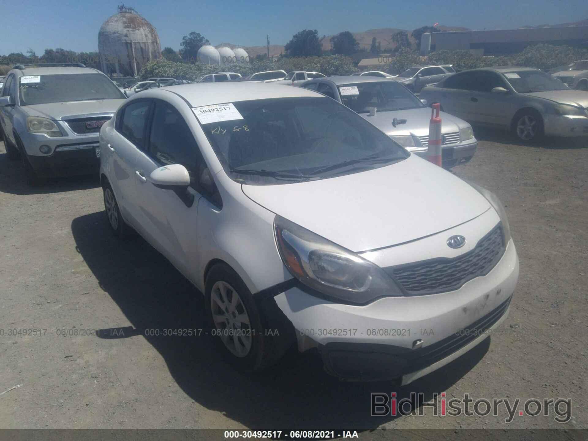 Photo KNADM4A38C6090521 - KIA RIO 2012