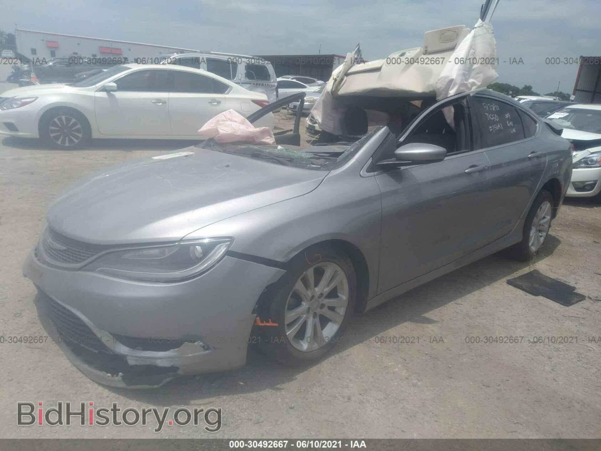 2015 CHRYSLER 200 - VIN: 1C3CCCAB1FN616201 - Фото 2