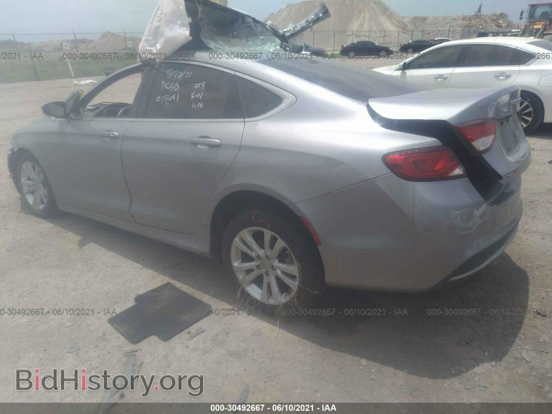2015 CHRYSLER 200 - VIN: 1C3CCCAB1FN616201 - Фото 3