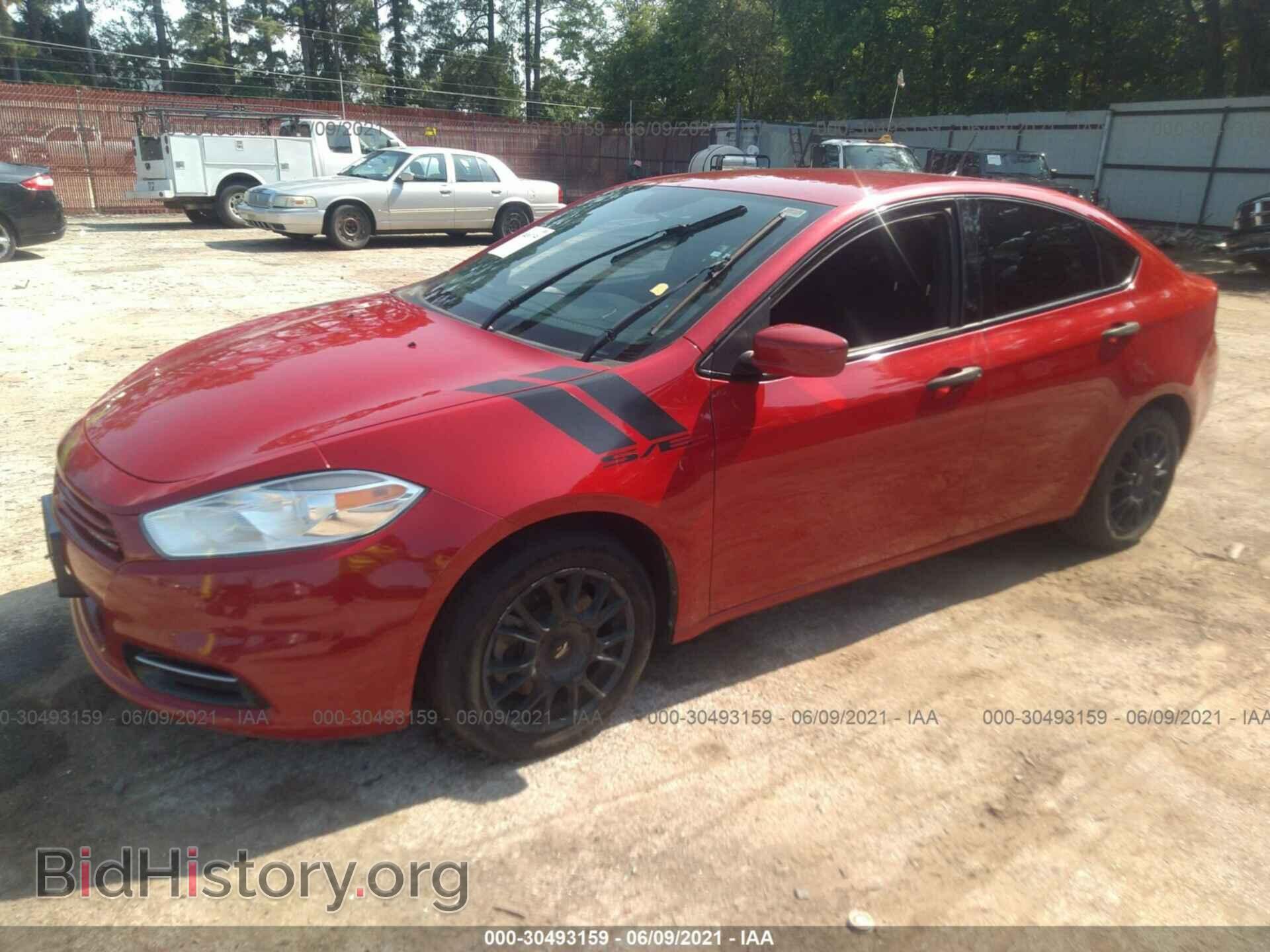 2013 DODGE DART - VIN: 1C3CDFAA5DD178453 - Фото 2