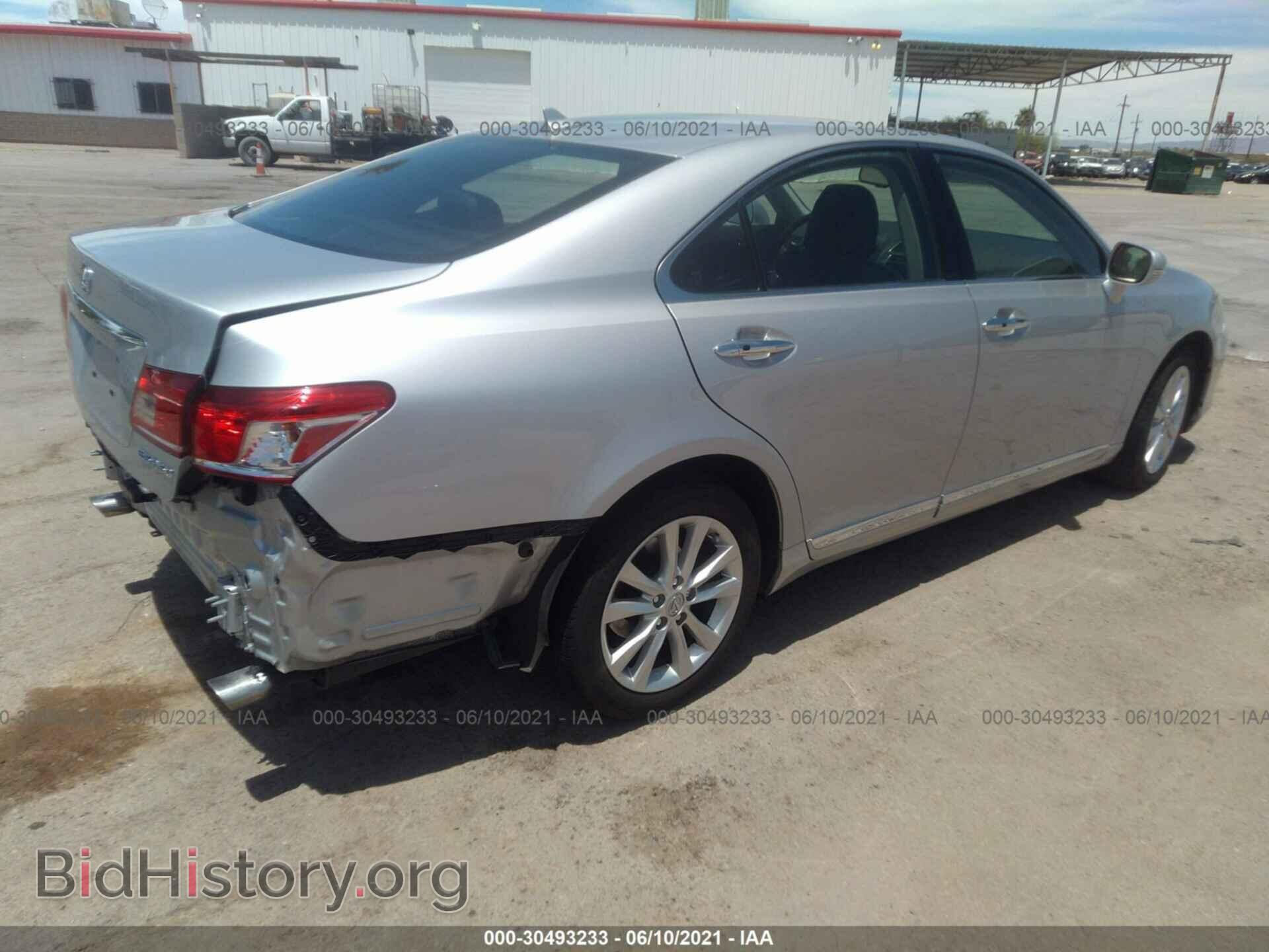 2011 LEXUS ES 350 - VIN: JTHBK1EG5B2438842 - Фото 4