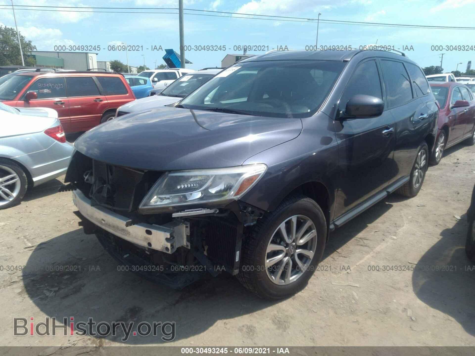 2013 NISSAN PATHFINDER - VIN: 5N1AR2MN2DC648242 - Фото 2