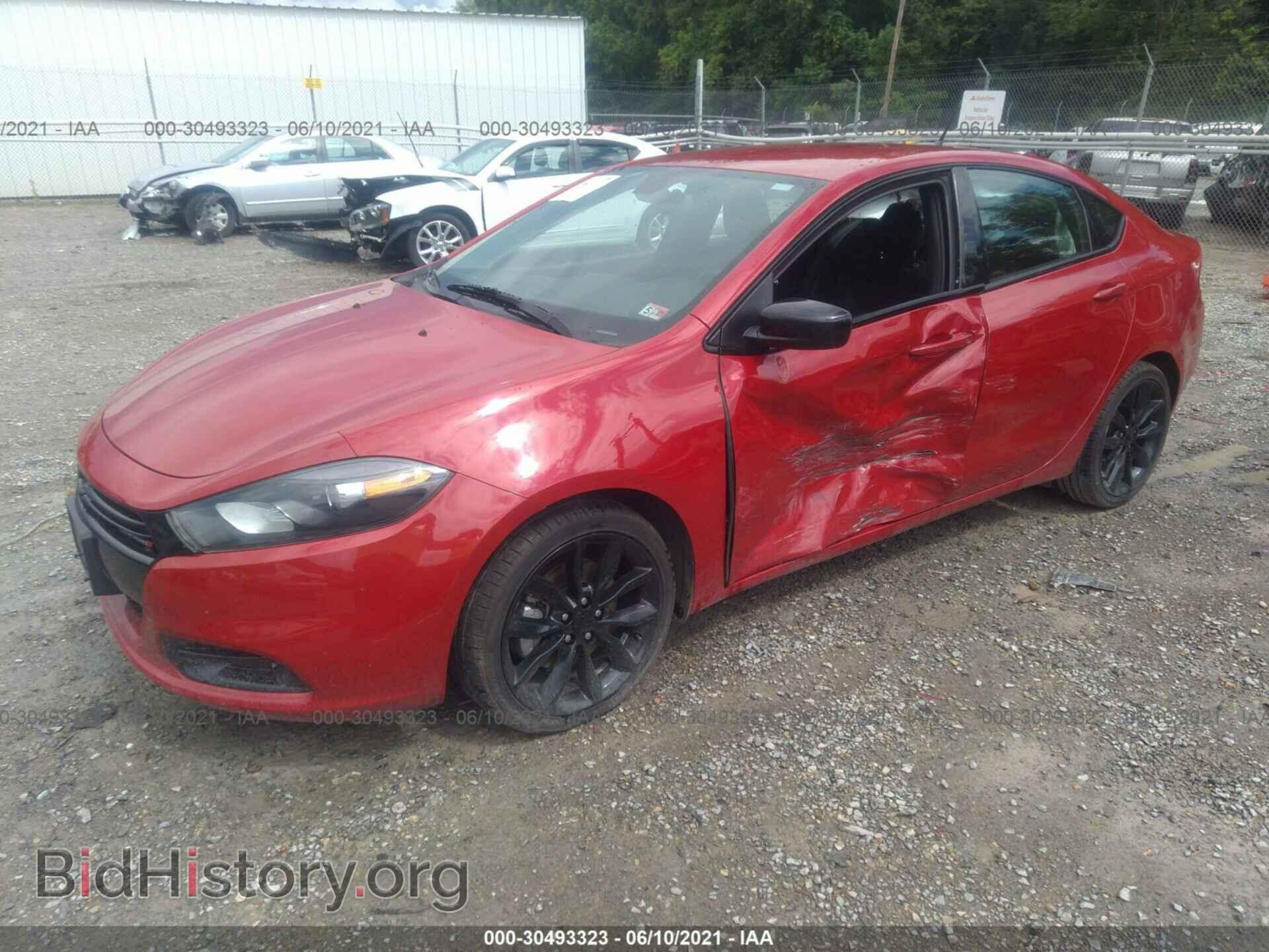 2016 DODGE DART - VIN: 1C3CDFFA3GD822822 - Фото 2