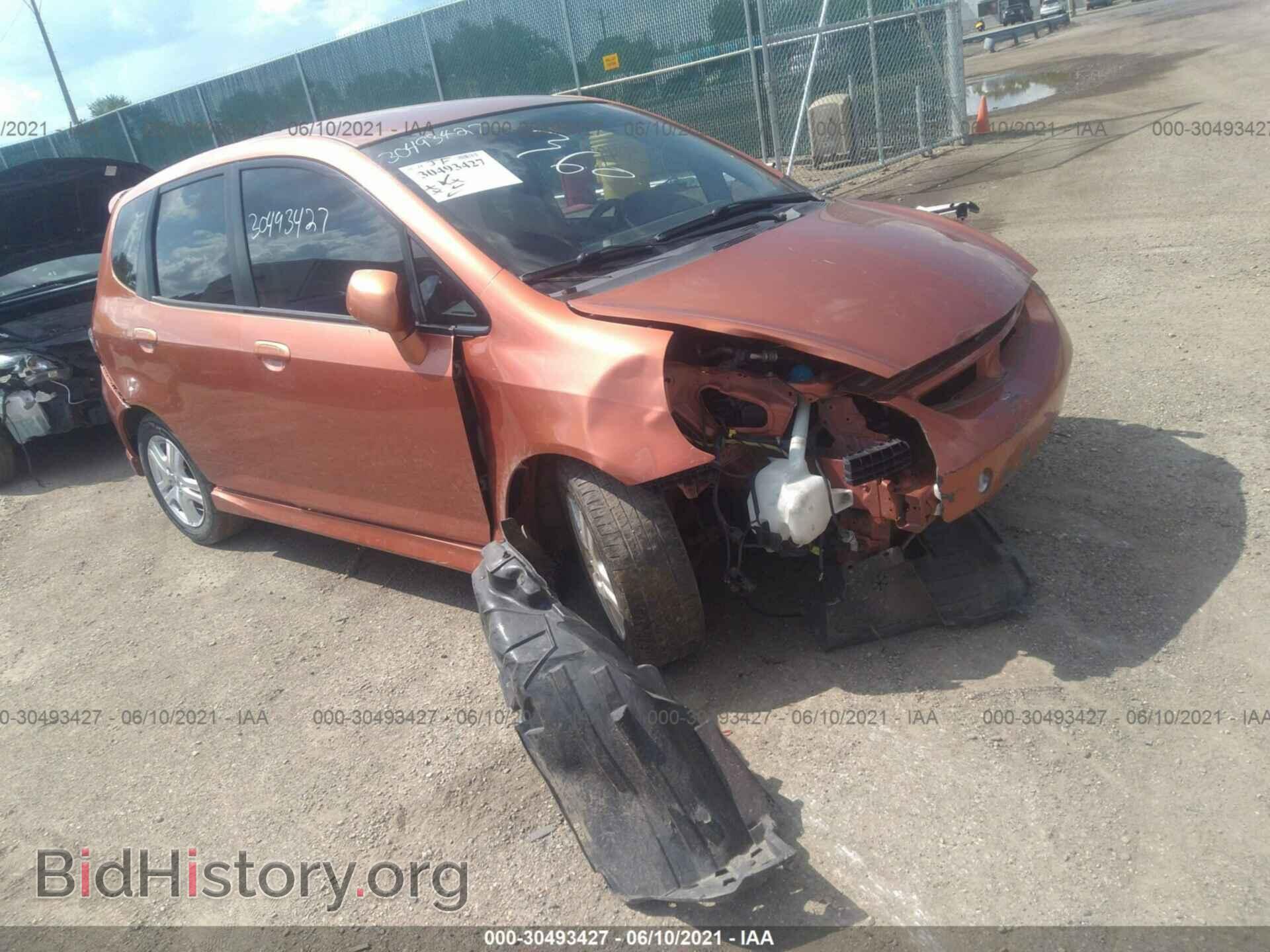 Photo JHMGD386X7S050415 - HONDA FIT 2007