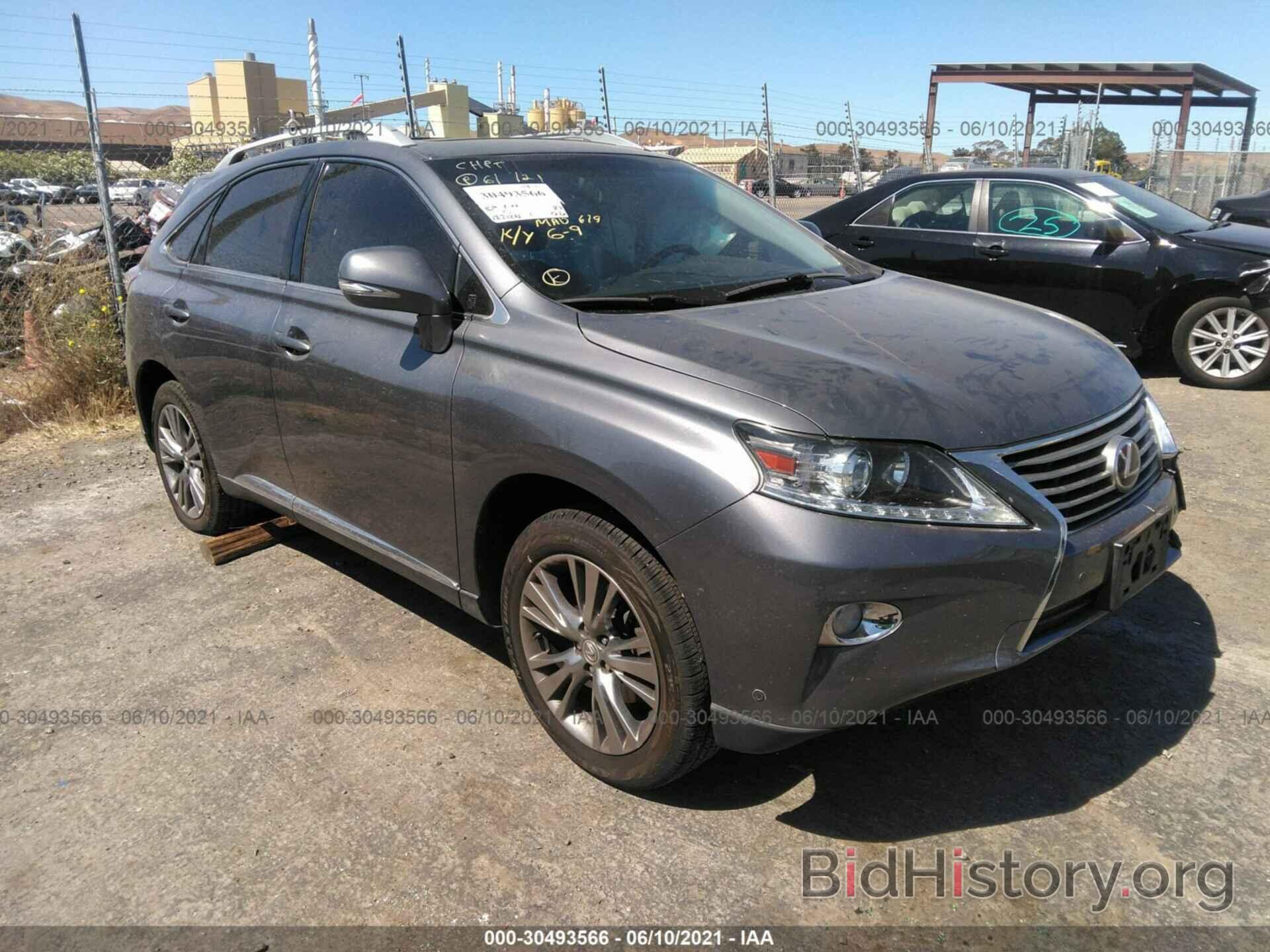 Фотография JTJBK1BA9E2038267 - LEXUS RX 350 2014